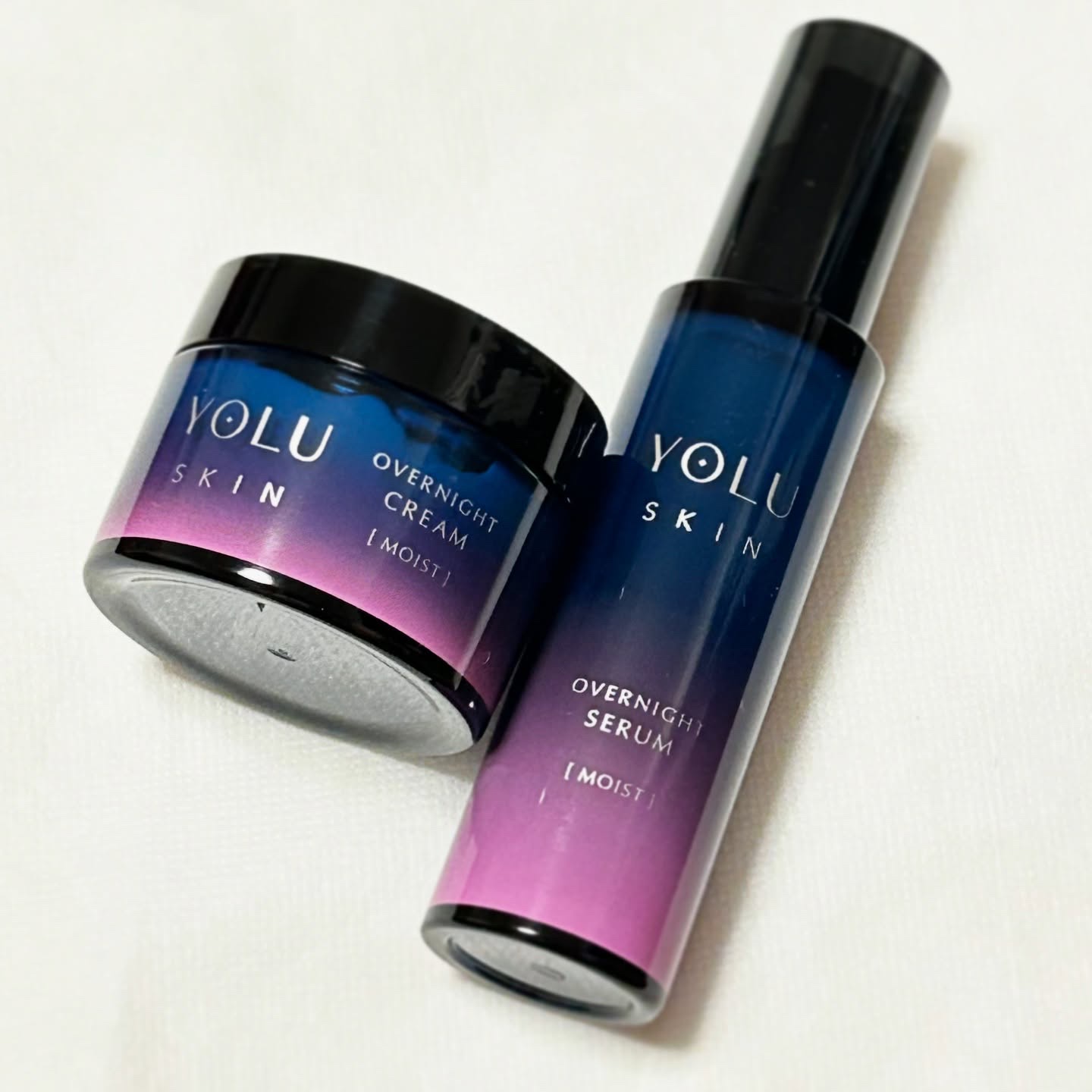 ヨル スキン オーバーナイトセラム モイスト/YOLU/美容液を使ったクチコミ（1枚目）
