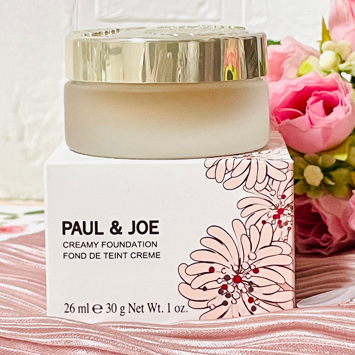 サブライム クリーム ファンデーション/PAUL & JOE BEAUTE/クリーム・エマルジョンファンデーションを使ったクチコミ(3枚目)