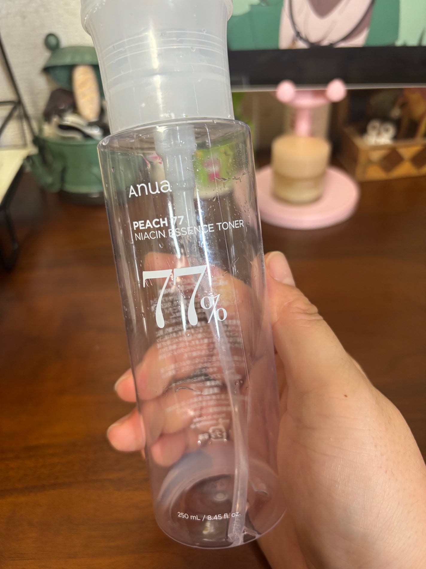 桃77%ナイアシンエッセンストナー 250ml/Anua/化粧水を使ったクチコミ(2枚目)