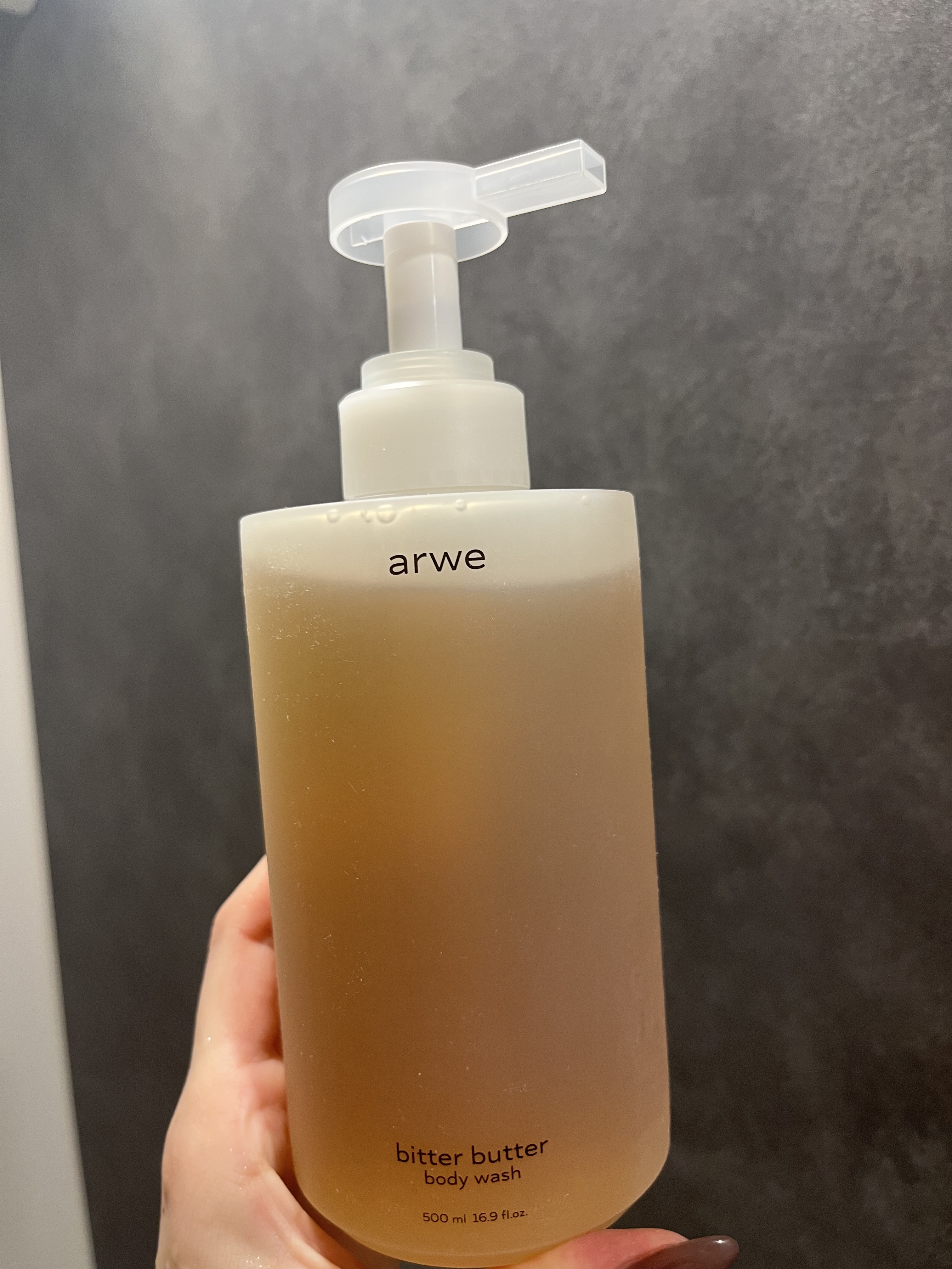 ビターバターボディーウォッシュ/arwe/ボディソープを使ったクチコミ（1枚目）
