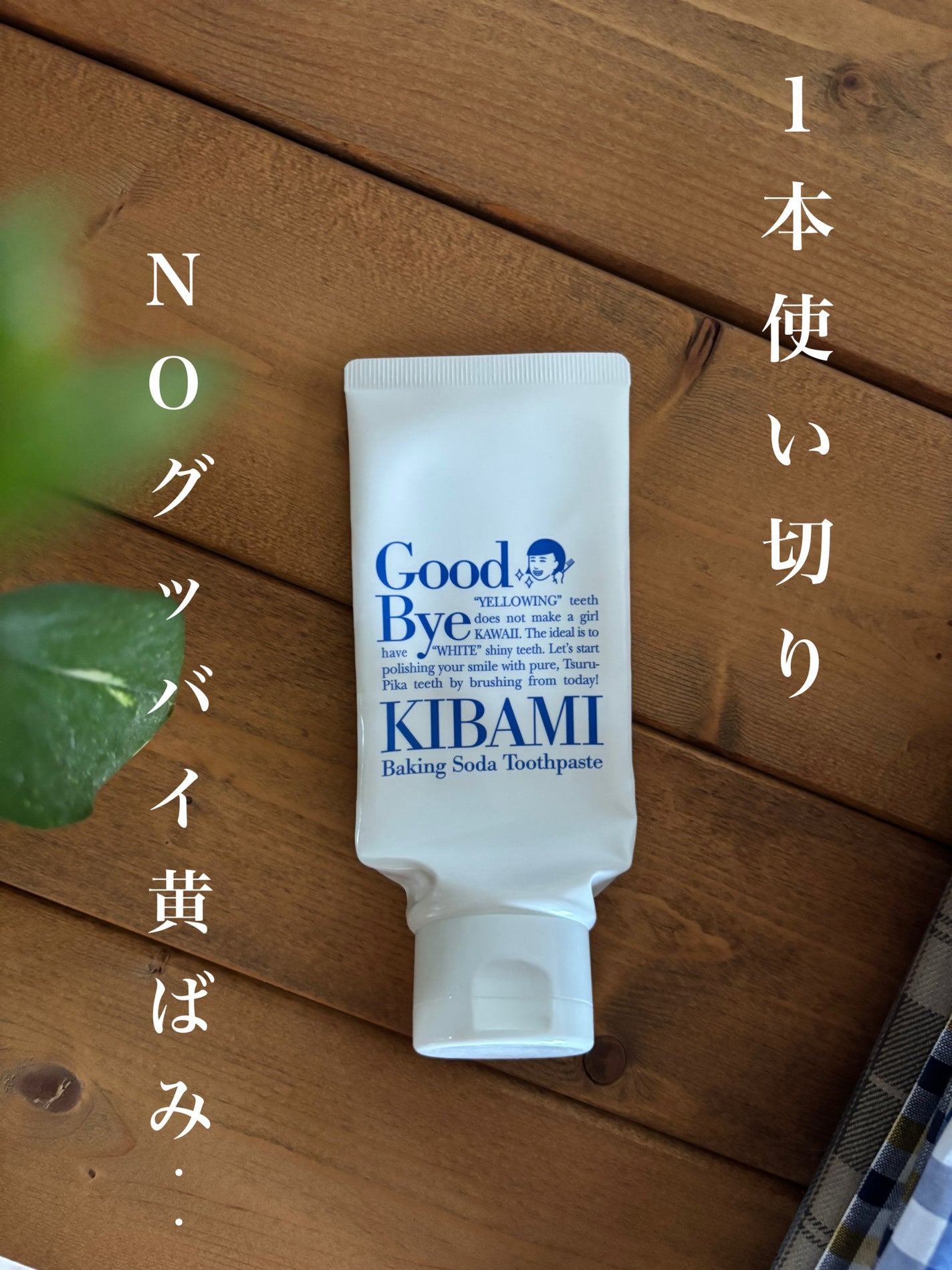 重曹つるつるハミガキ/歯磨撫子/歯磨き粉を使ったクチコミ(1枚目)