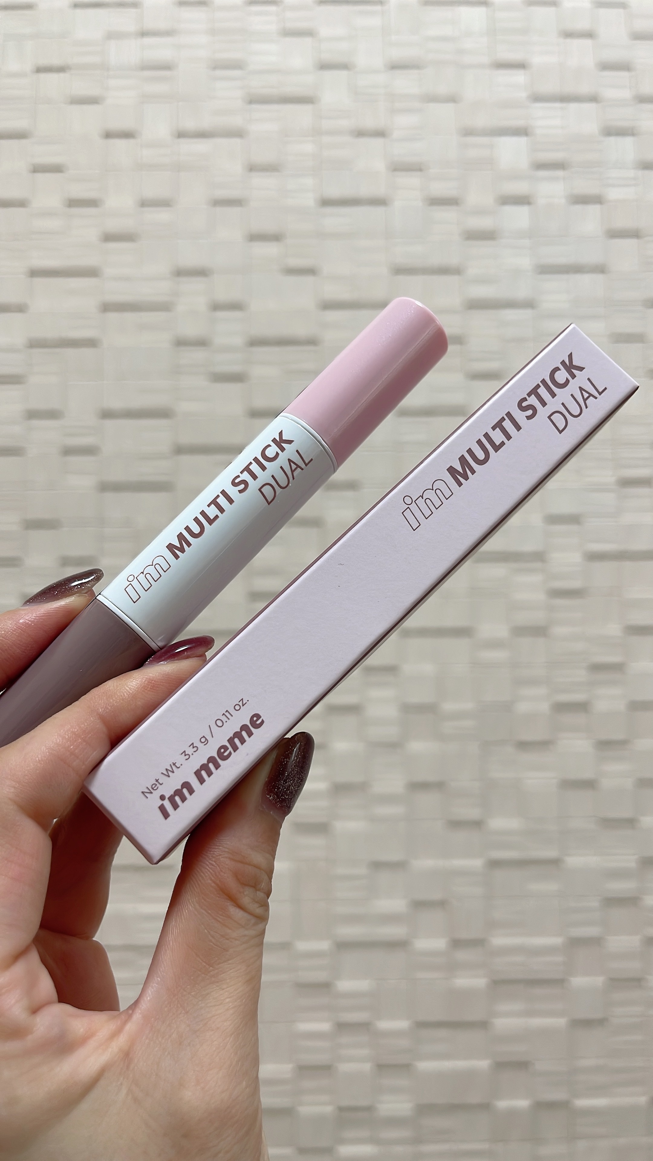 アイムマルチスティック デュアル/i’m meme/シェーディングを使ったクチコミ（1枚目）