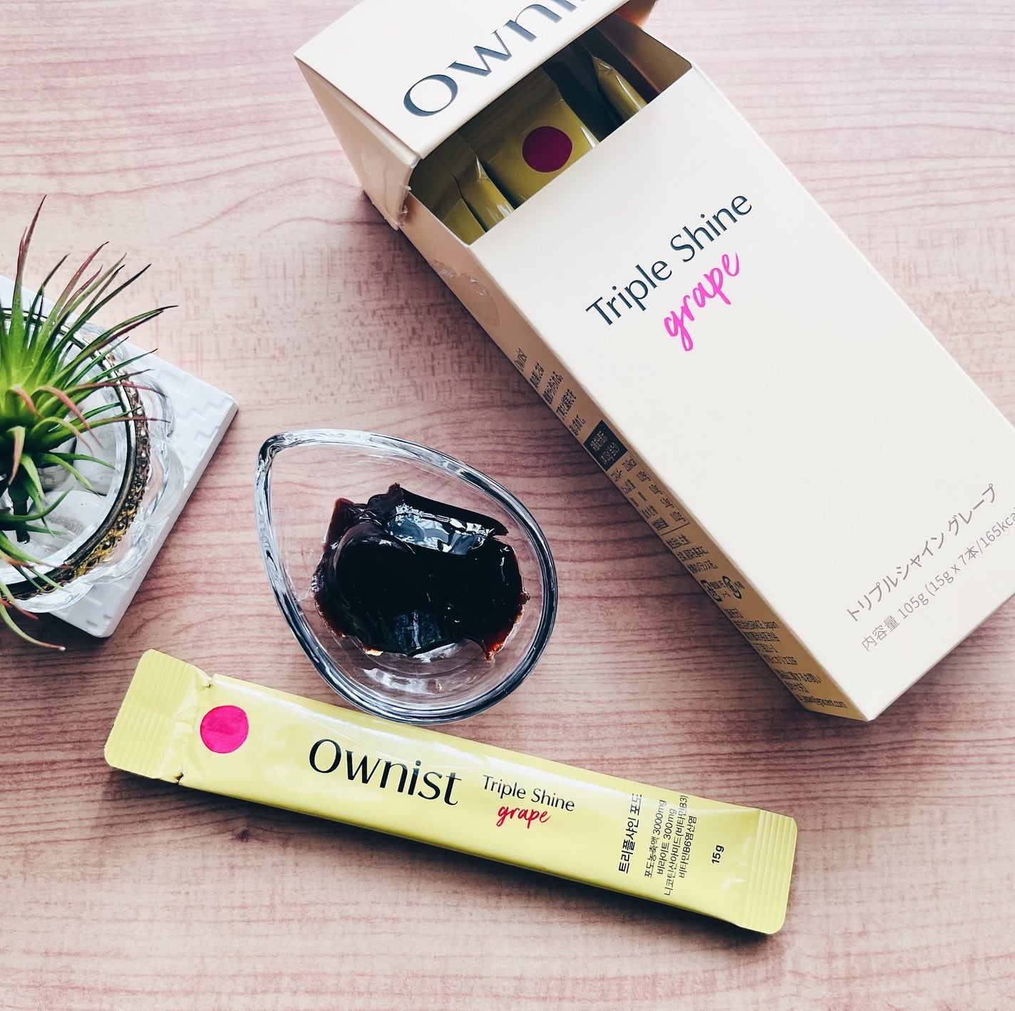 トリプルシャイン グレープ/Ownist/美容サプリメントを使ったクチコミ(1枚目)
