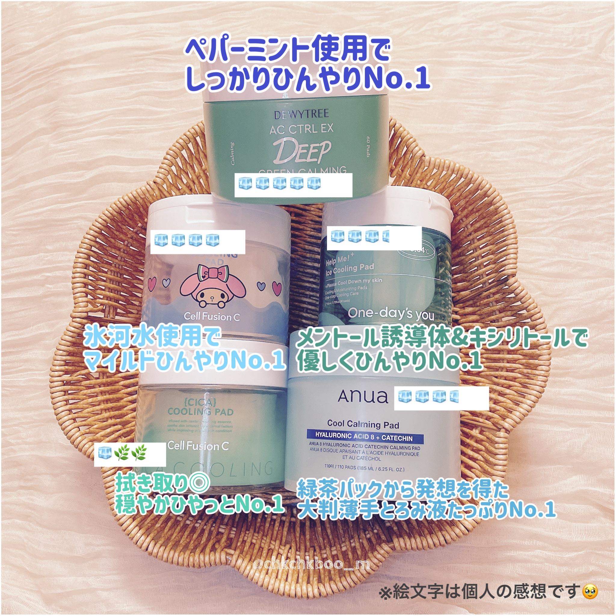 ヘルプミー! アイスクーリングパッド/One-day's you/トナーパッドを使ったクチコミ（2枚目）