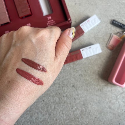 SPステイ マットインク/MAYBELLINE NEW YORK/口紅を使ったクチコミ(2枚目)
