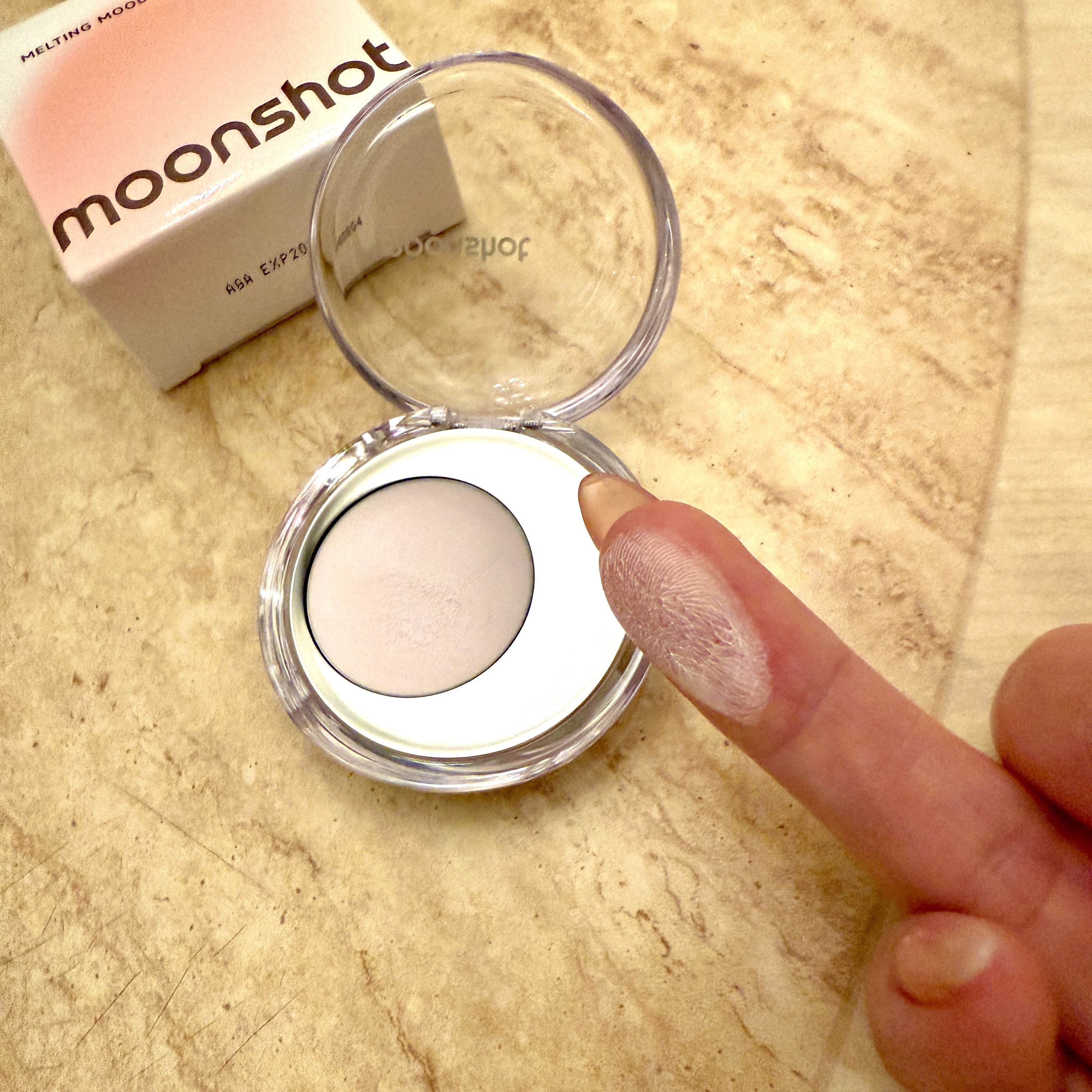 メルティングムードリップ&チーク/moonshot/ジェル・クリームチークを使ったクチコミ（3枚目）