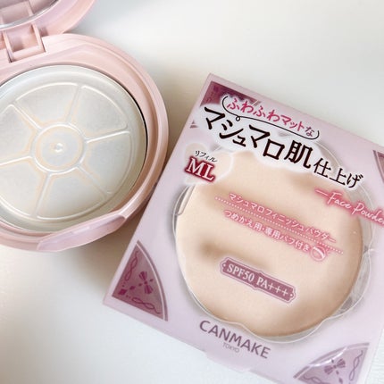 マシュマロフィニッシュパウダー/キャンメイク/プレストパウダーを使ったクチコミ(2枚目)