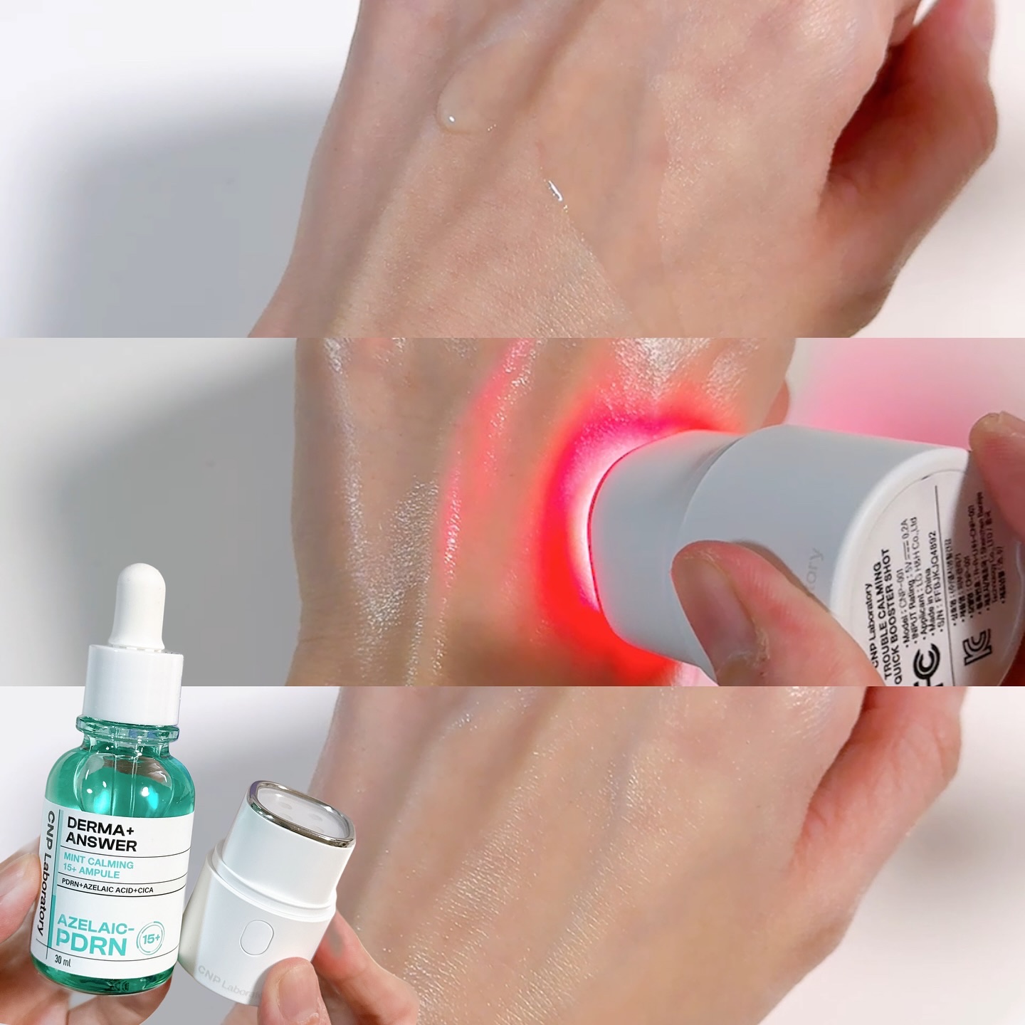 ダーマアンサーアゼライン酸ミントアンプル/CNP Laboratory/美容液を使ったクチコミ（3枚目）