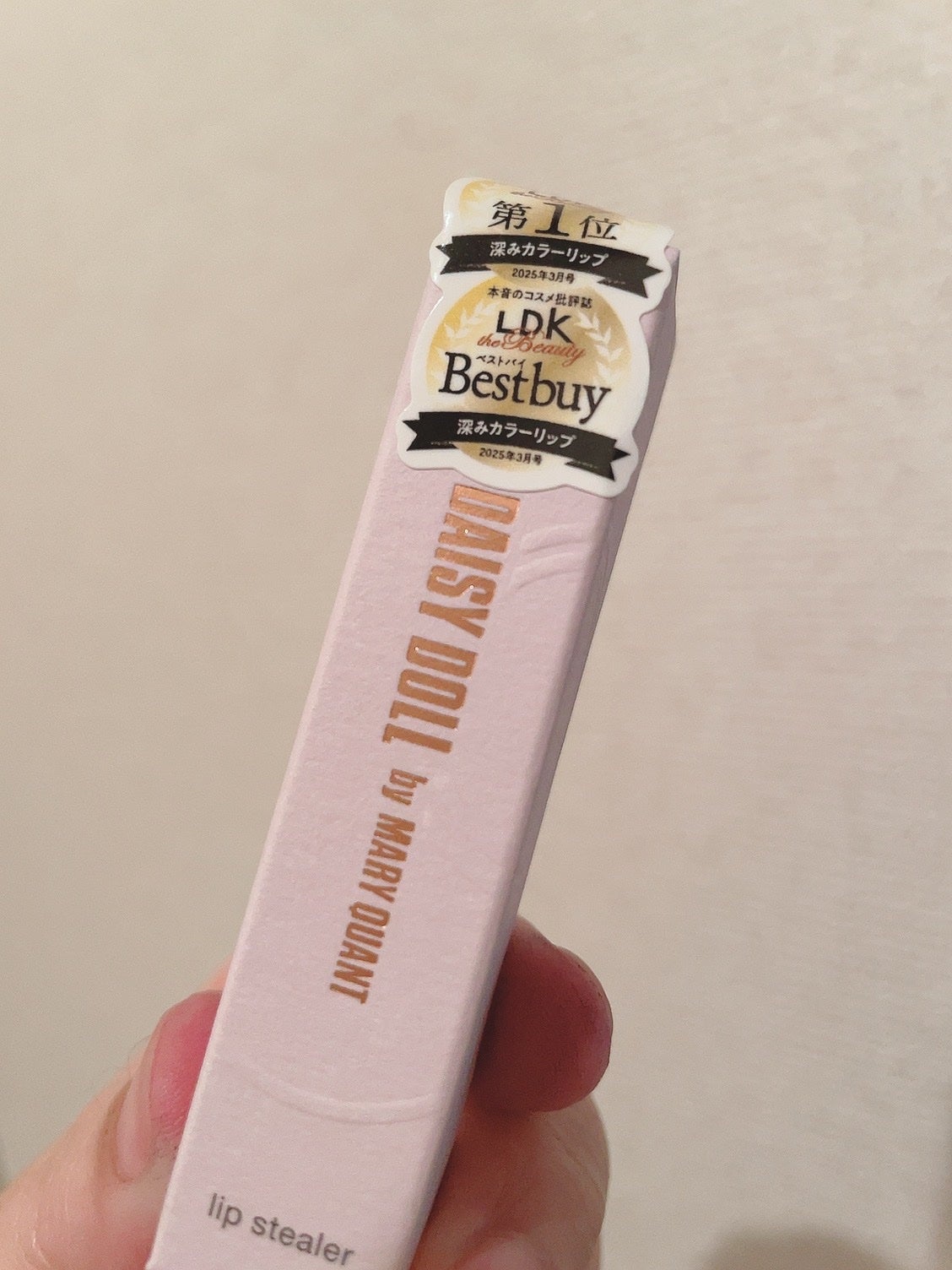 デイジードール リップ スティーラー /DAISY DOLL by MARY QUANT/口紅を使ったクチコミ(1枚目)