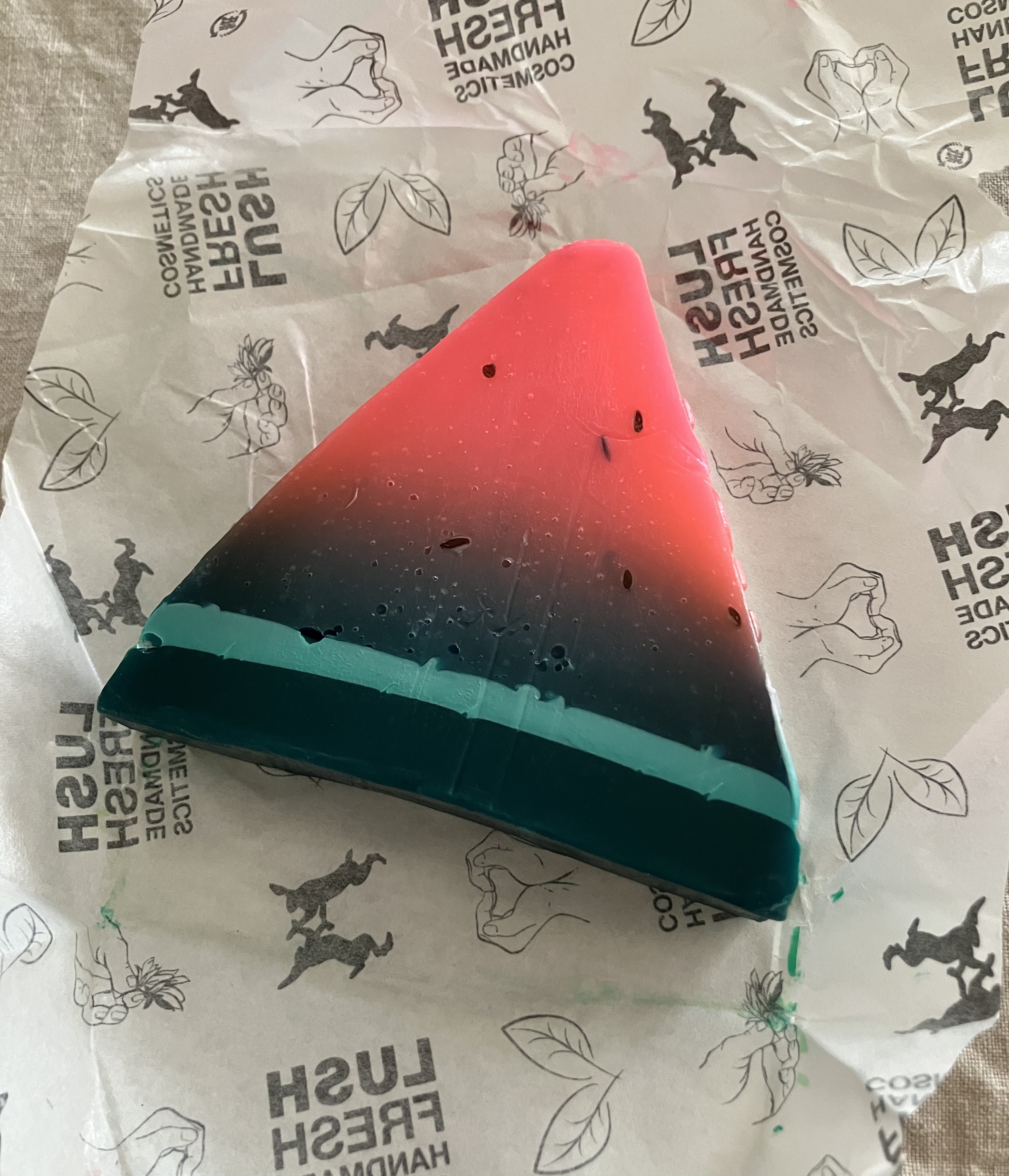 サマーフィーリングスライスソープ/ラッシュ/ボディ石鹸を使ったクチコミ（1枚目）