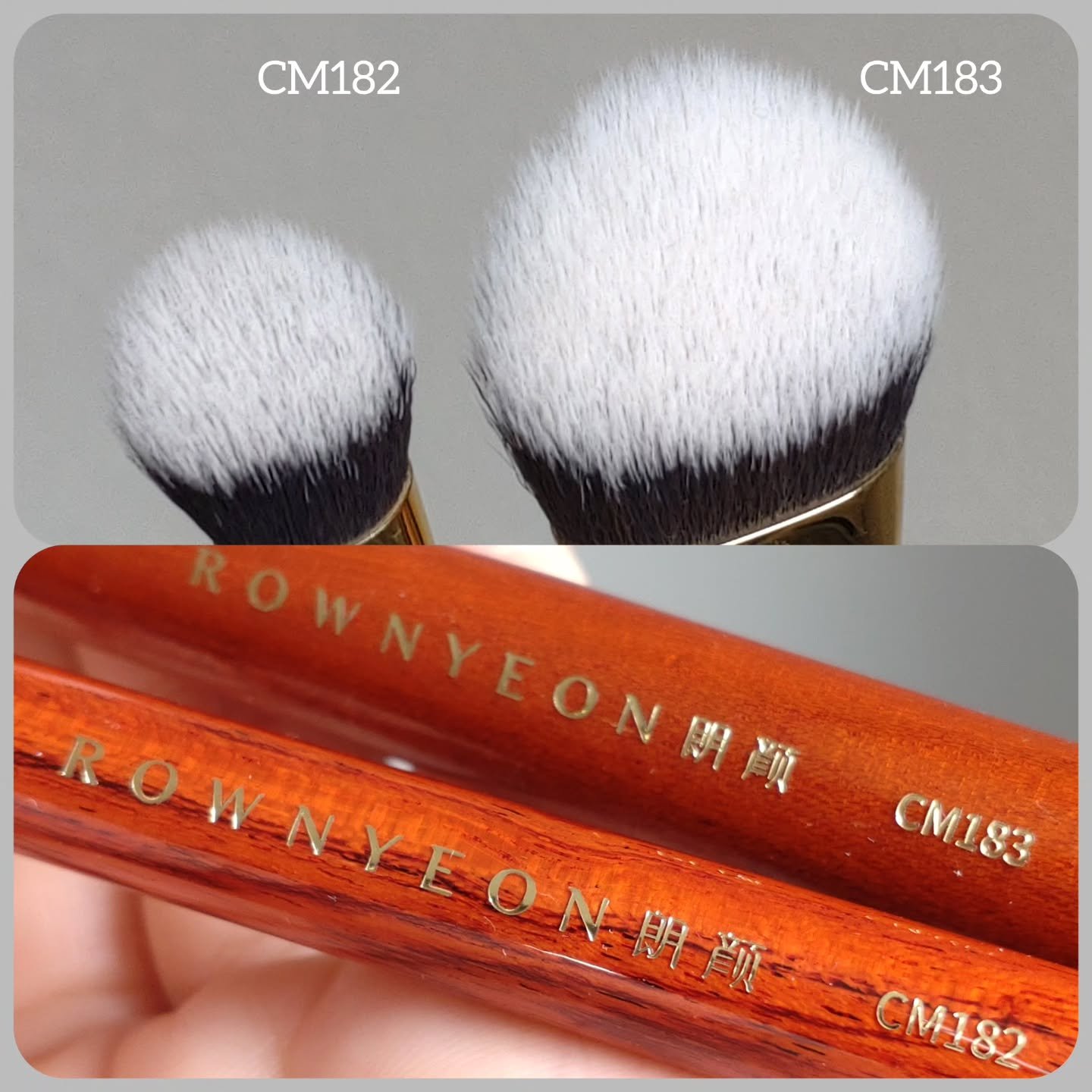 CM182/Rownyeon/メイクブラシを使ったクチコミ（2枚目）