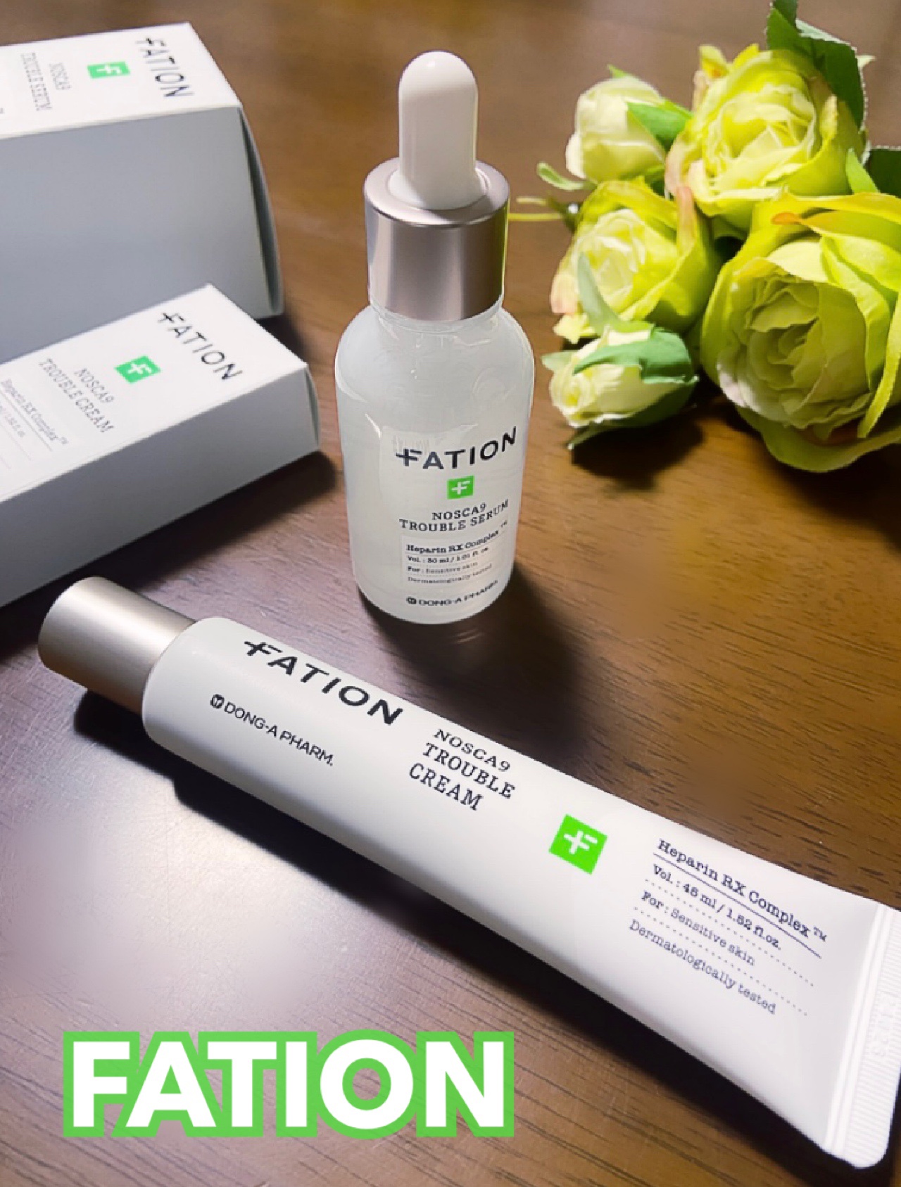 ノスカナイン トラブル セラム/FATION/美容液を使ったクチコミ（1枚目）