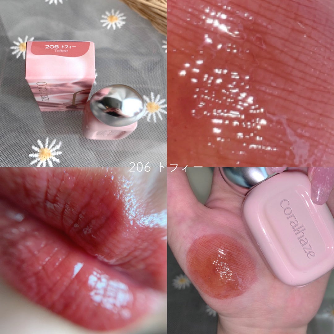 デュー ドロップ ティント/Coralhaze/リップティントを使ったクチコミ(6枚目)