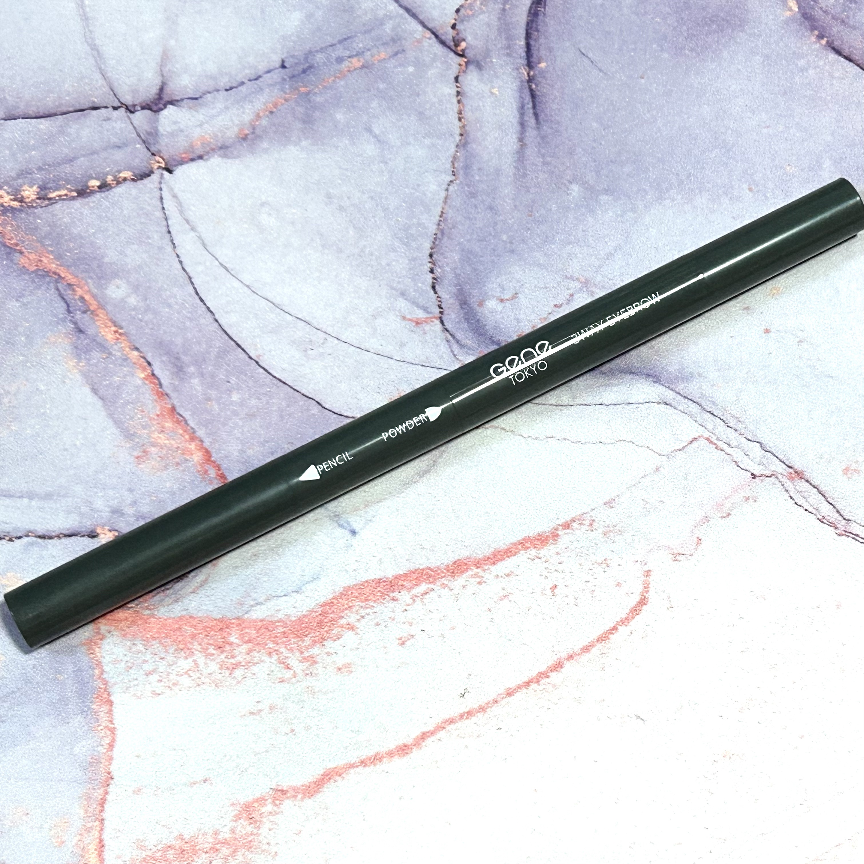 GENE3WAYアイブロウ三角芯タイプ/セリア/アイブロウペンシルを使ったクチコミ（1枚目）