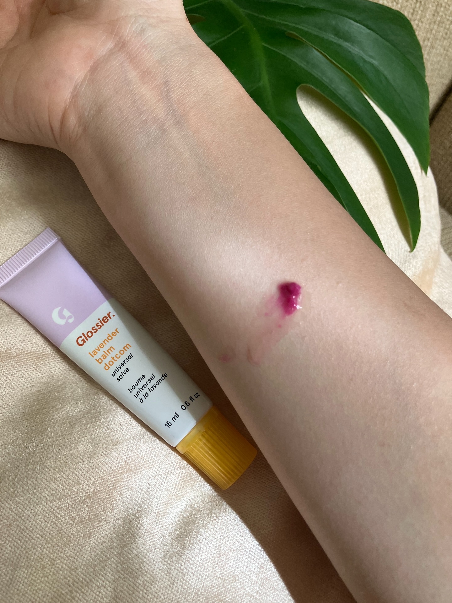 Balm Dotcom/Glossier./リップバームを使ったクチコミ（2枚目）