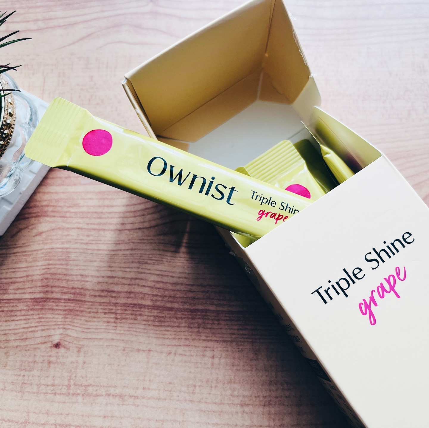 トリプルシャイン グレープ/Ownist/美容サプリメントを使ったクチコミ（2枚目）