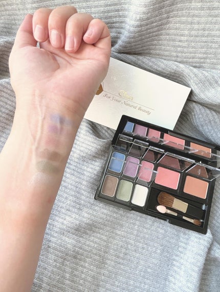 ナチュラルカラー シャドー チーク セット/くれえる/アイシャドウパレットを使ったクチコミ(6枚目)