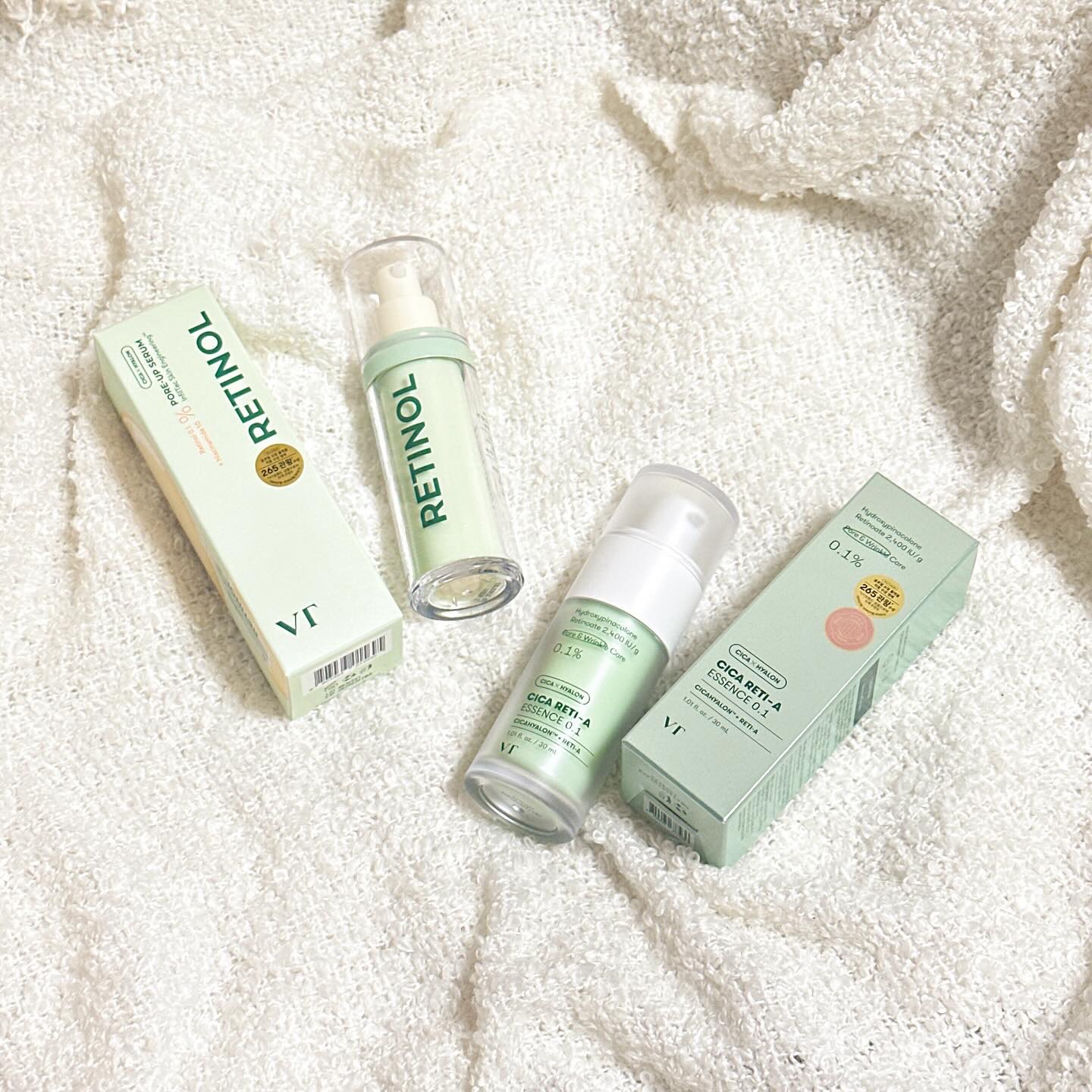 シカレチノールポアアップセラム/VT/美容液を使ったクチコミ（1枚目）