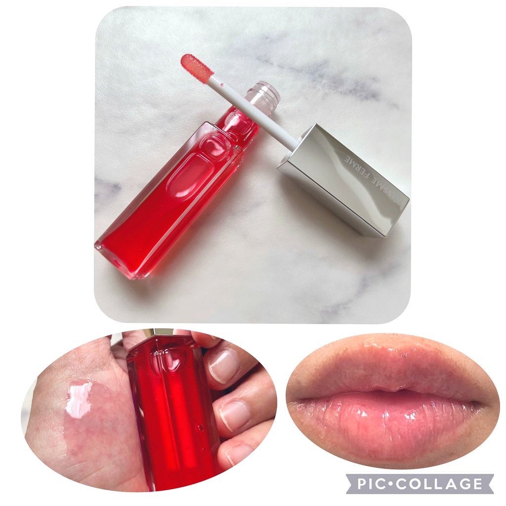 キスミー フェルム ヒアルガラスリップ/キスミー フェルム/リップグロスを使ったクチコミ(2枚目)