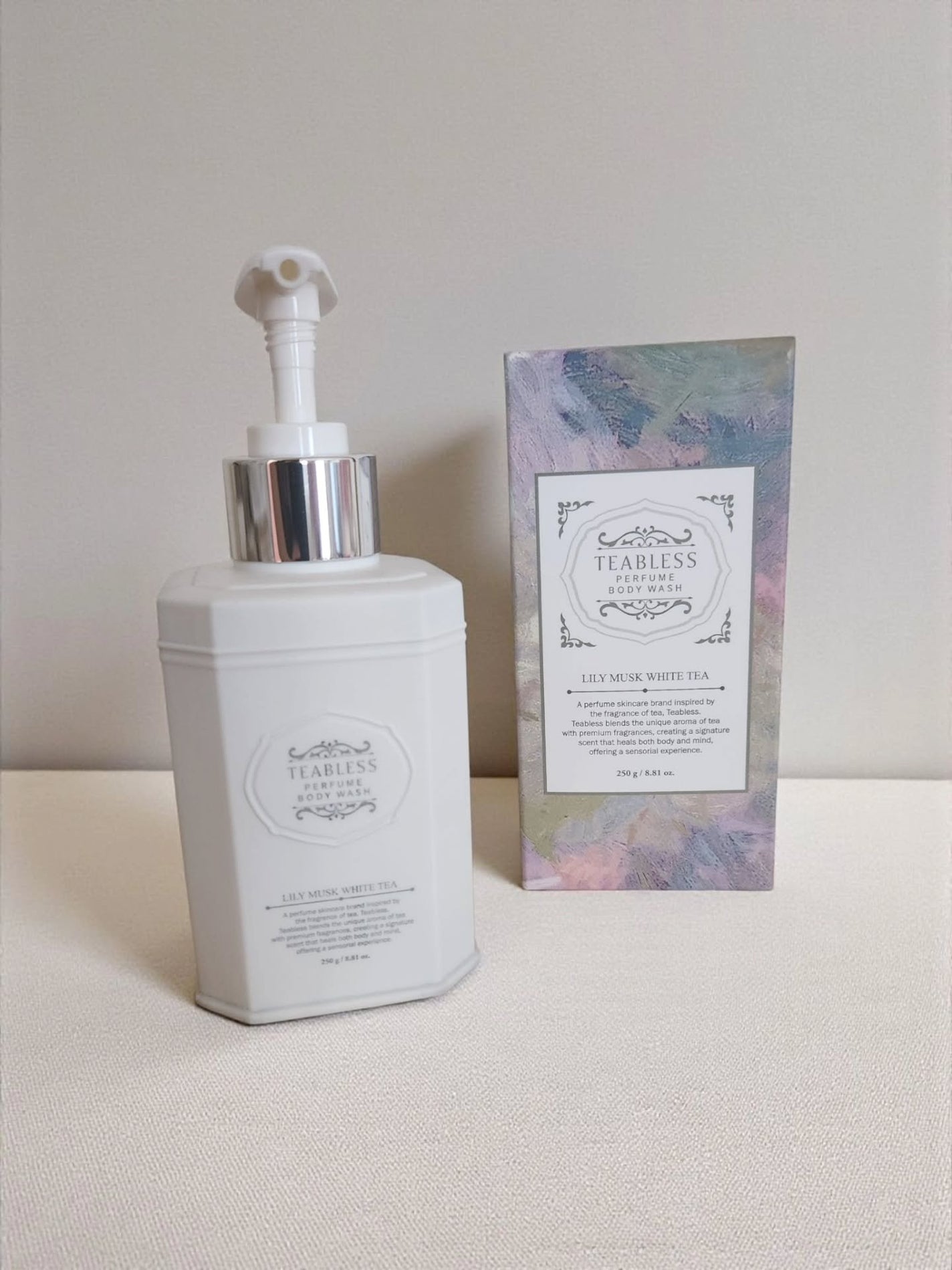 パフュームボディウォッシュ リリームスクホワイトティー/TEABLESS/ボディソープを使ったクチコミ(1枚目)