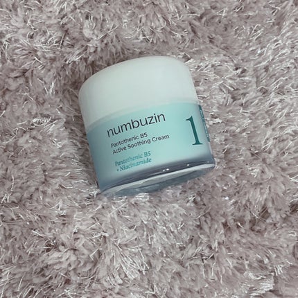 1番 塗るパントテン酸スージングクリーム/numbuzin/フェイスクリームを使ったクチコミ(1枚目)