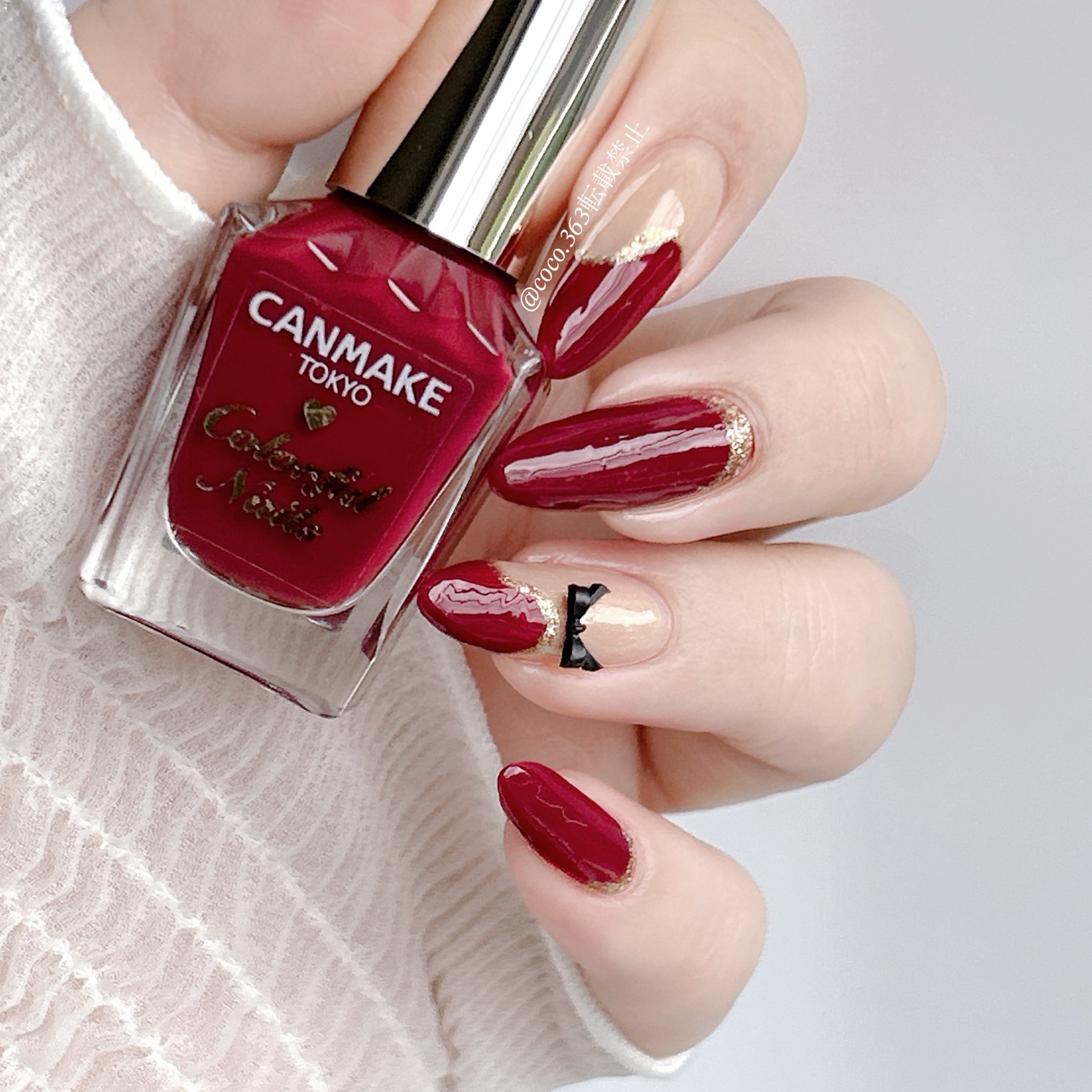 カラフルネイルズ/キャンメイク/マニキュアを使ったクチコミ（3枚目）