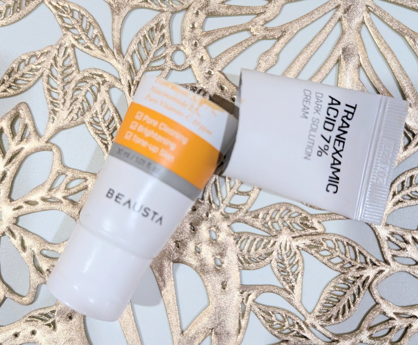 トラネキサム酸7%ダークソリューションクリーム/BEAUSTA/フェイスクリームを使ったクチコミ(1枚目)