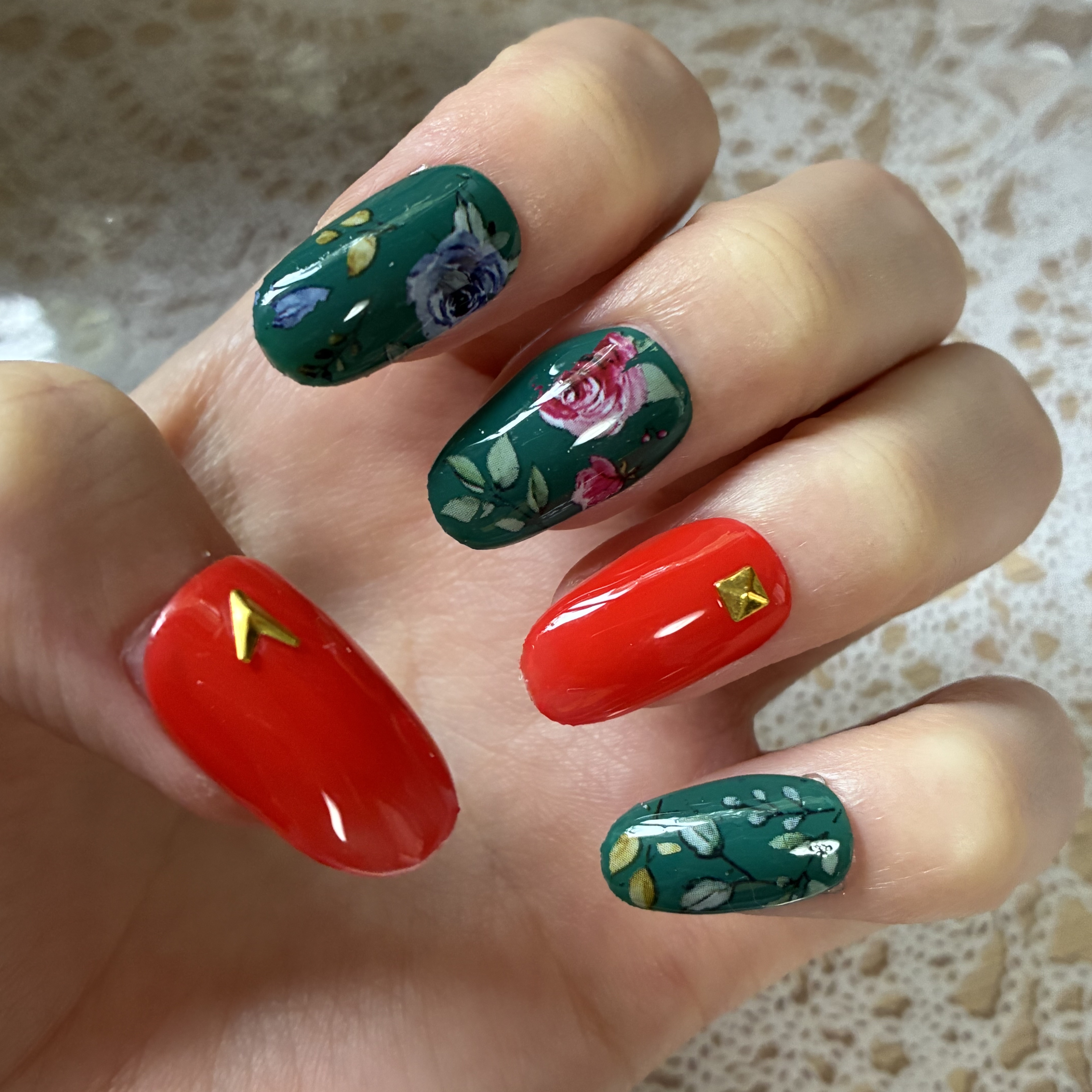 ジェルネイル（ライト対応）/セリア/ジェルネイルを使ったクチコミ（2枚目）