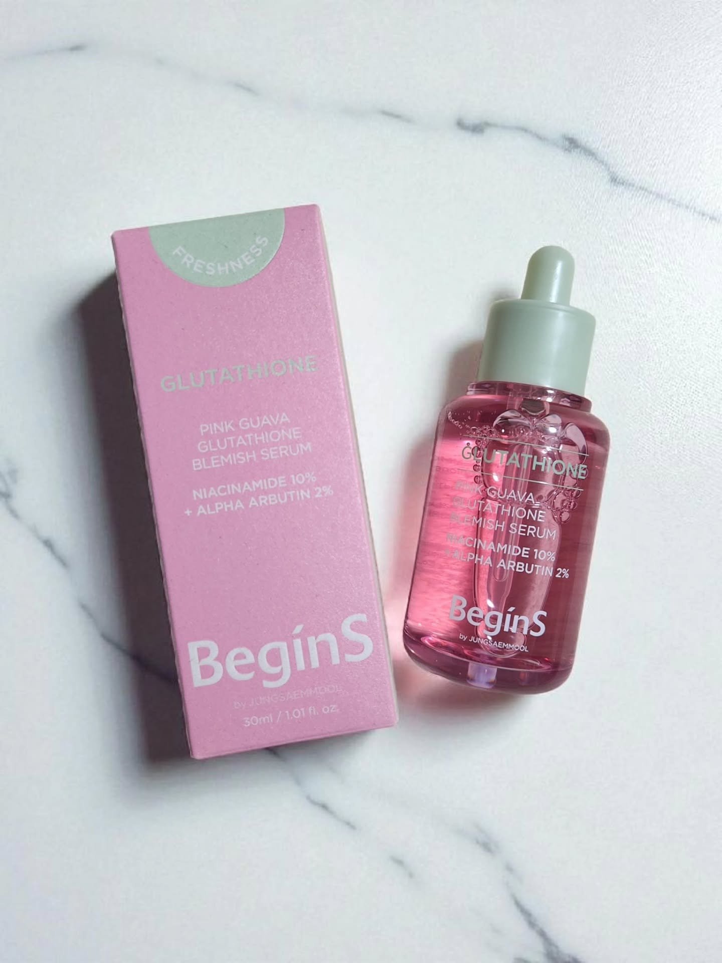 ビギンスバイジョンセンムルピンクGBセラム/BeginS by JUNGSAEMMOOL/美容液を使ったクチコミ（1枚目）