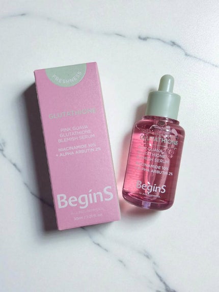 Pink Guava Glutathione Blemish Serum/BeginS by JUNGSAEMMOOL/美容液を使ったクチコミ(1枚目)