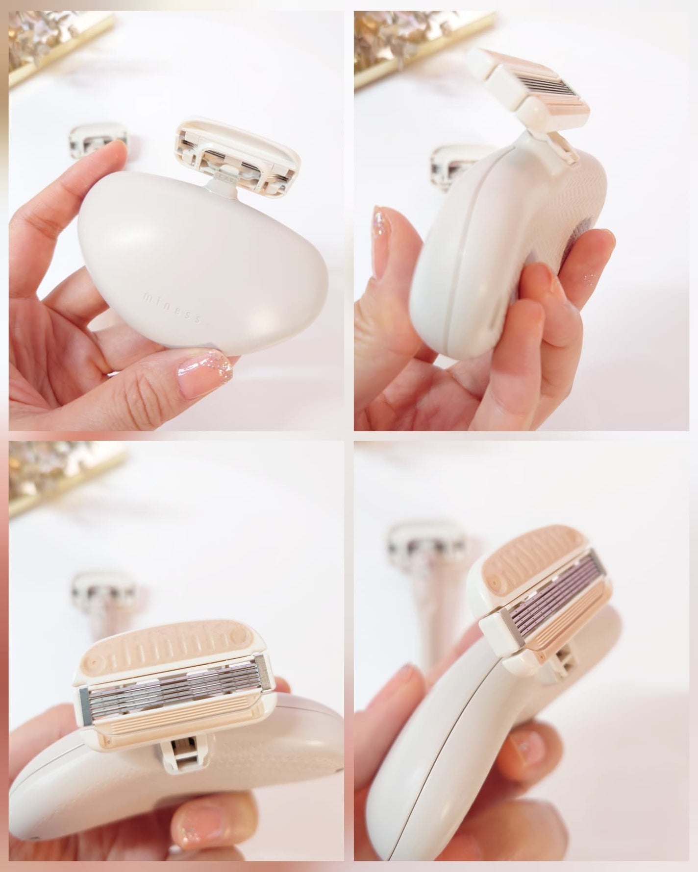 miness ボディ用カミソリ 替刃2個付/貝印/シェーバーを使ったクチコミ(7枚目)