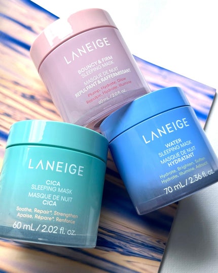 バウンシースリーピングマスク/LANEIGE/フェイスクリームを使ったクチコミ(7枚目)