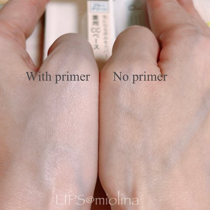 薬用 スキンケアベース CC/d プログラム/CCクリームを使ったクチコミ(5枚目)