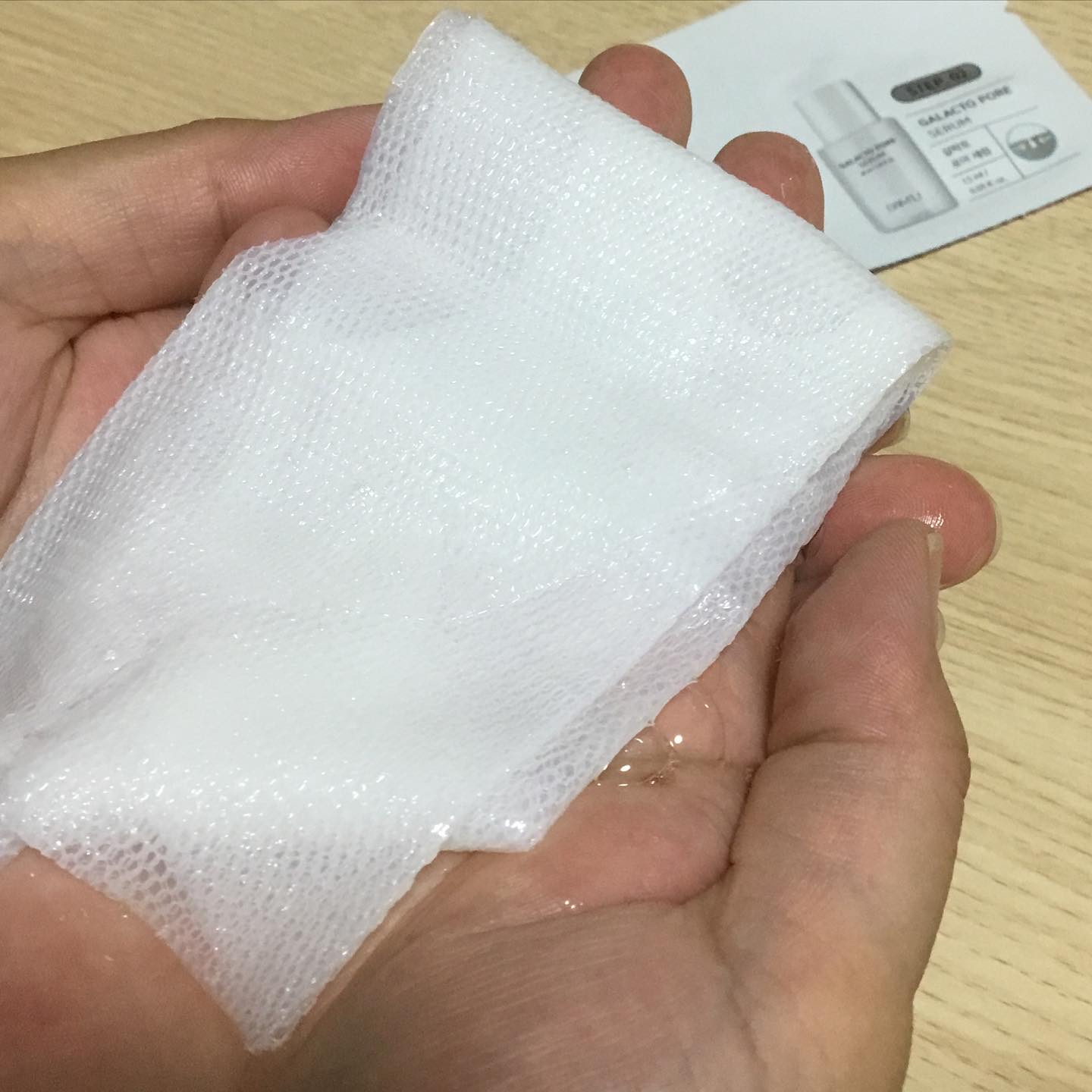 サミュ ガラクトポア ディープクリーン 2ステップマスク/SAM'U/シートマスク・パックを使ったクチコミ（2枚目）