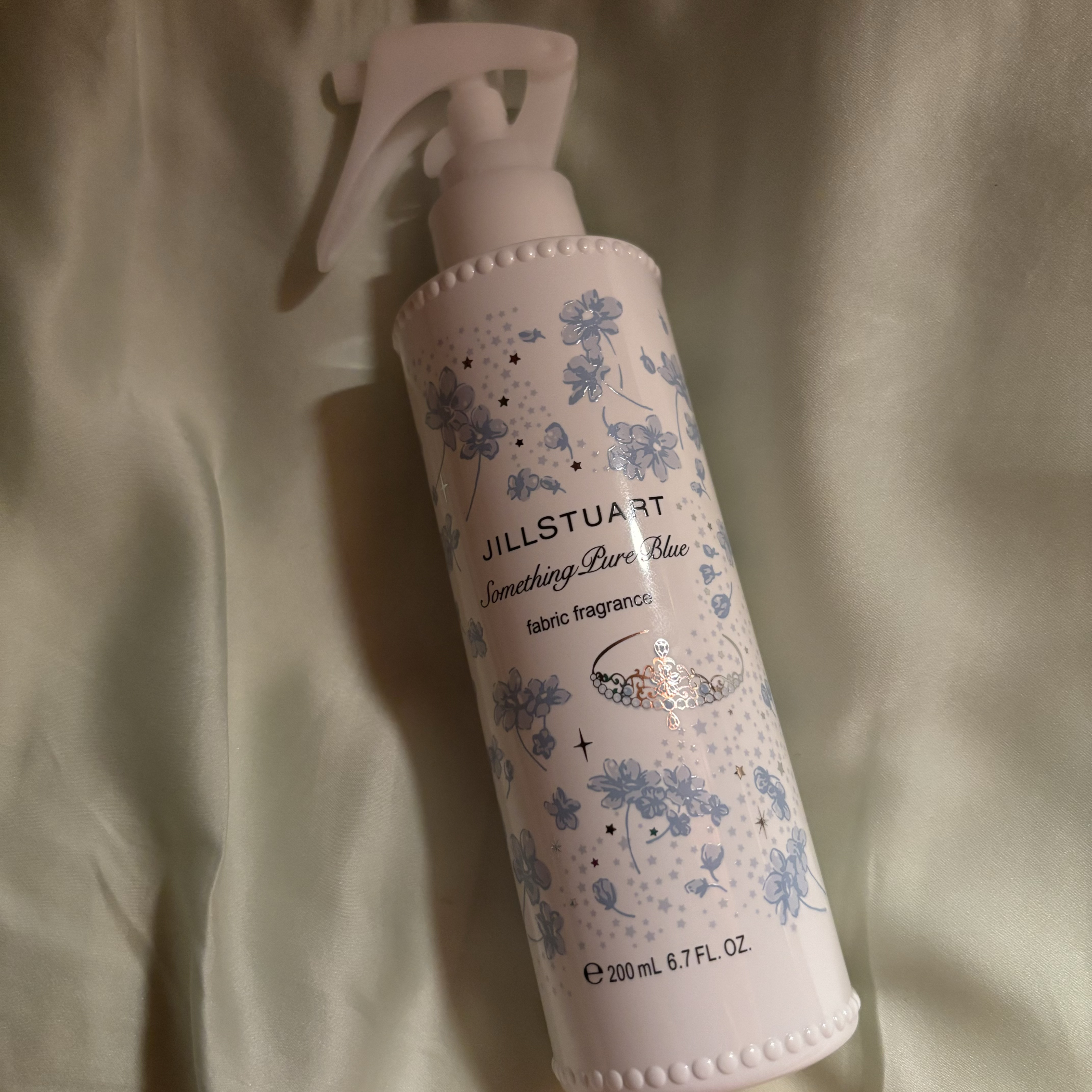 ジルスチュアート サムシングピュアブルー ファブリック フレグランス/JILL STUART/ファブリックミストを使ったクチコミ（1枚目）