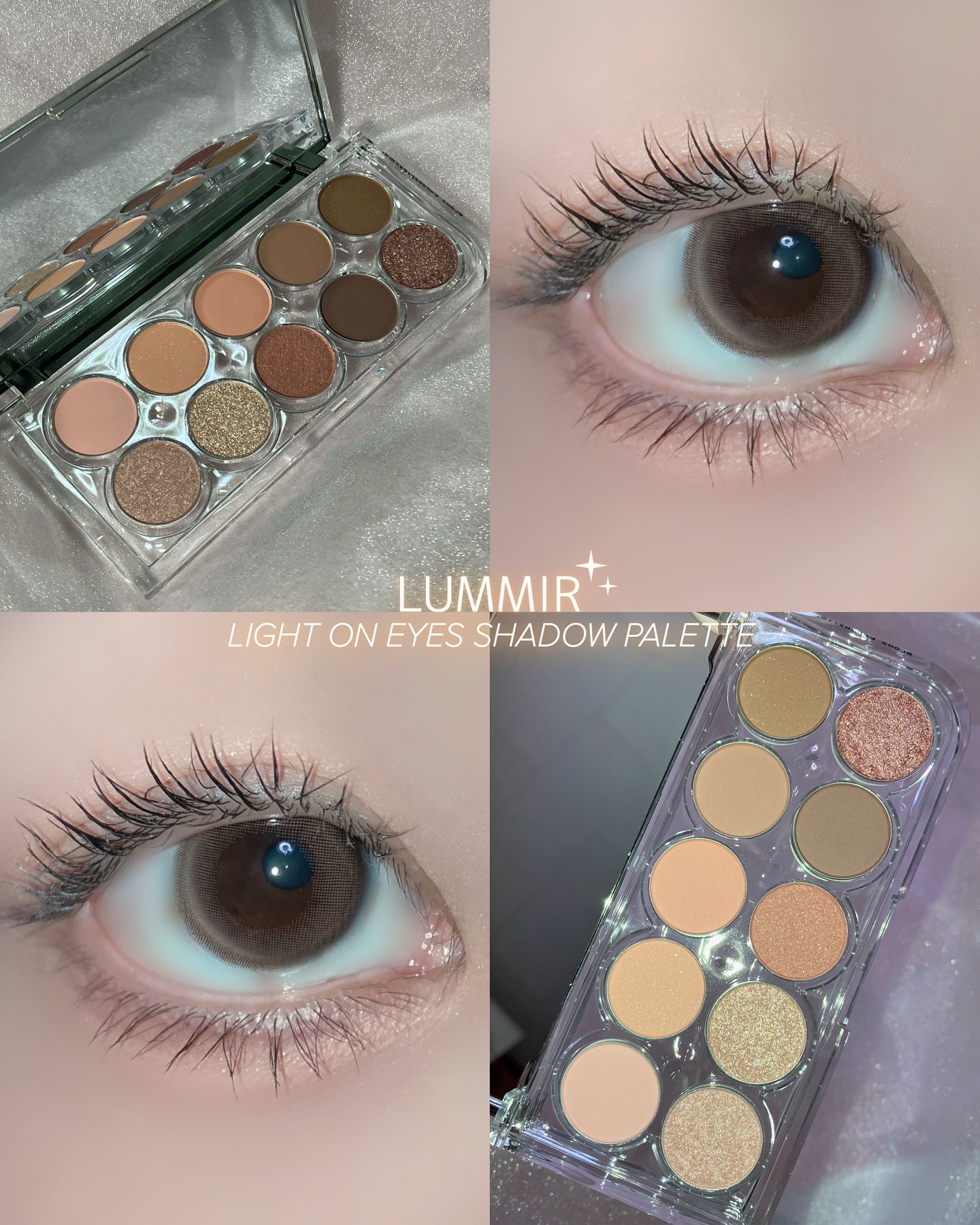 ライトオンアイズシャドウパレット/ルミル/アイシャドウパレットを使ったクチコミ（1枚目）