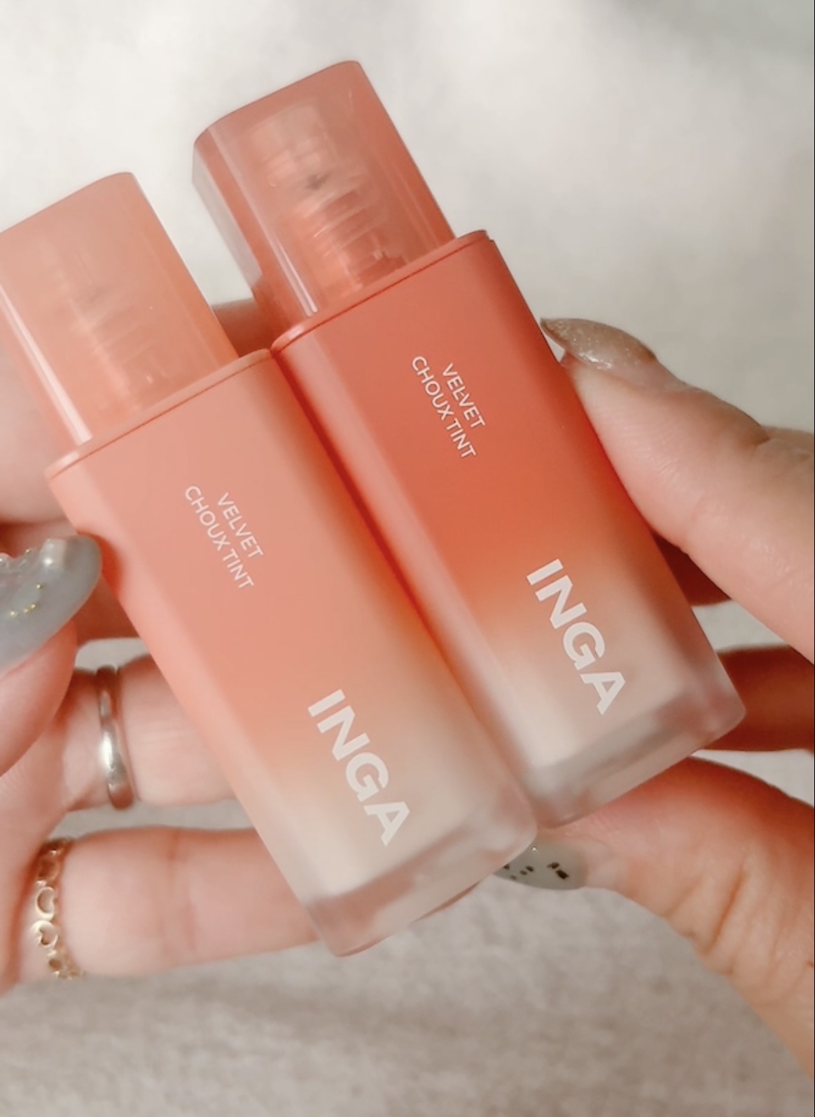 ベルベットシューティント/INGA/リップティントを使ったクチコミ（3枚目）