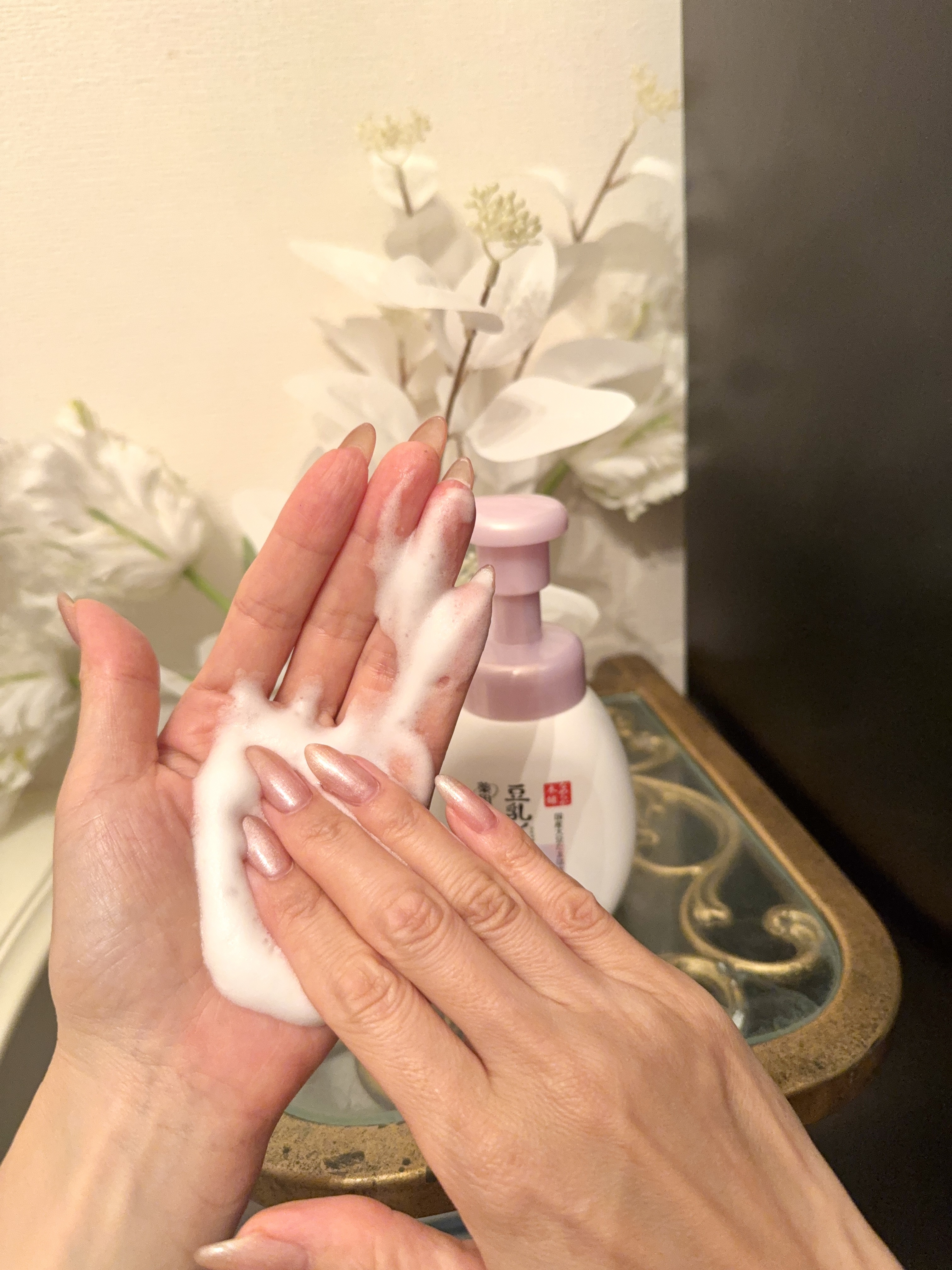 なめらか本舗 薬用WR泡洗顔 ホワイト【医薬部外品】 /なめらか本舗/泡洗顔を使ったクチコミ（3枚目）