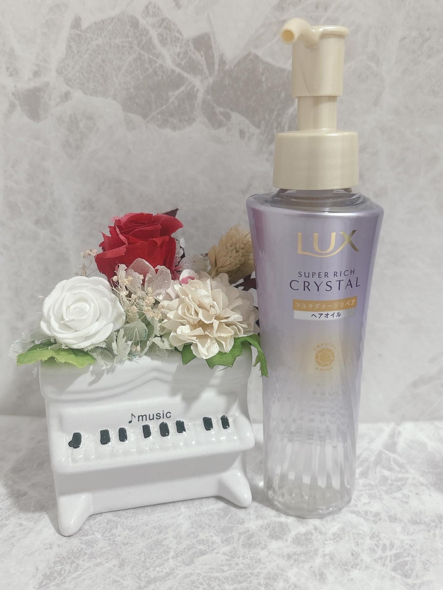 スーパーリッチクリスタル マルチダメージリペア シャンプー/トリートメント/LUX/市販シャンプーを使ったクチコミ(5枚目)