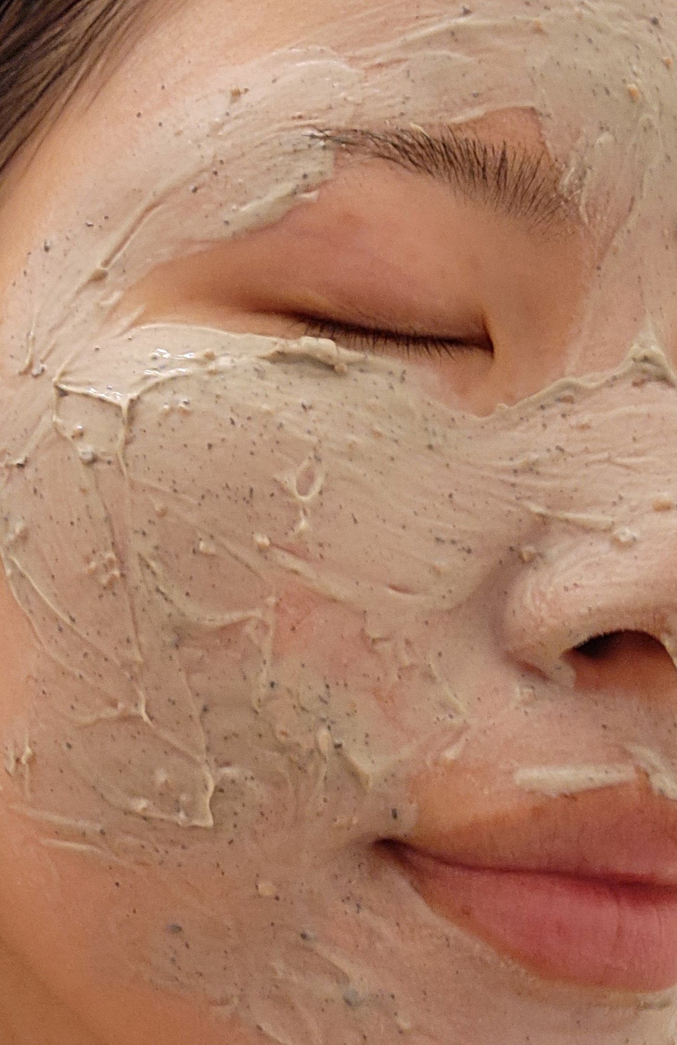 緑豆毛穴クレイパック/beplain/洗い流すパック・マスクを使ったクチコミ（3枚目）