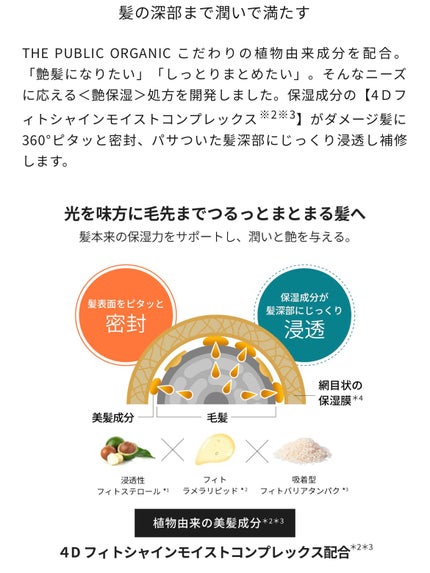 スーパーシャイニー SMシャンプー/SMトリートメント/THE PUBLIC ORGANIC/市販シャンプーを使ったクチコミ(5枚目)