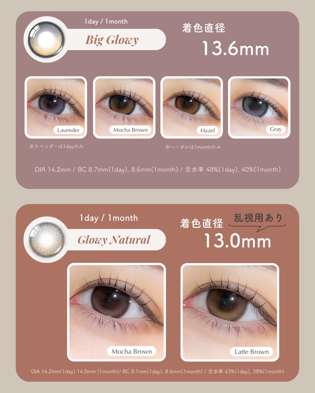 Cherry Moon 1day/OLENS/カラーコンタクトレンズを使ったクチコミ(4枚目)