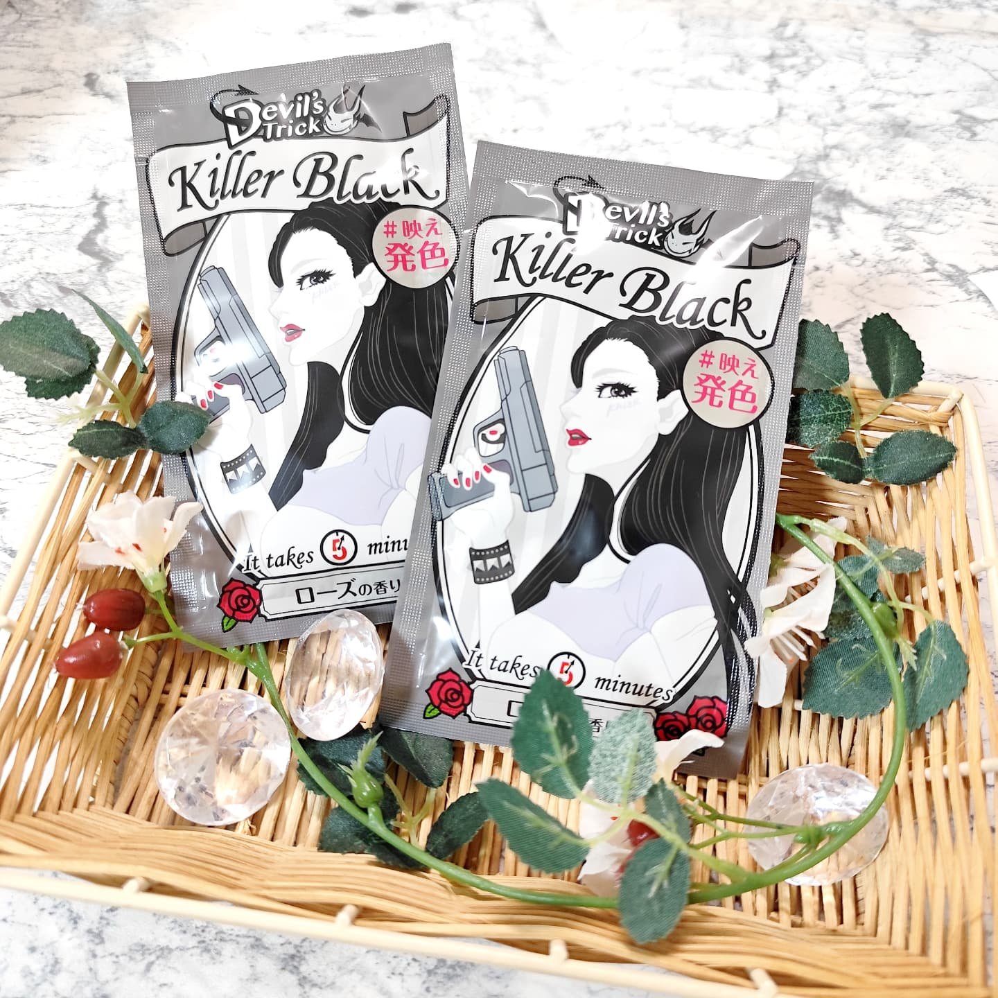 デビルズトリック/クイスクイス/ヘアカラーを使ったクチコミ（2枚目）