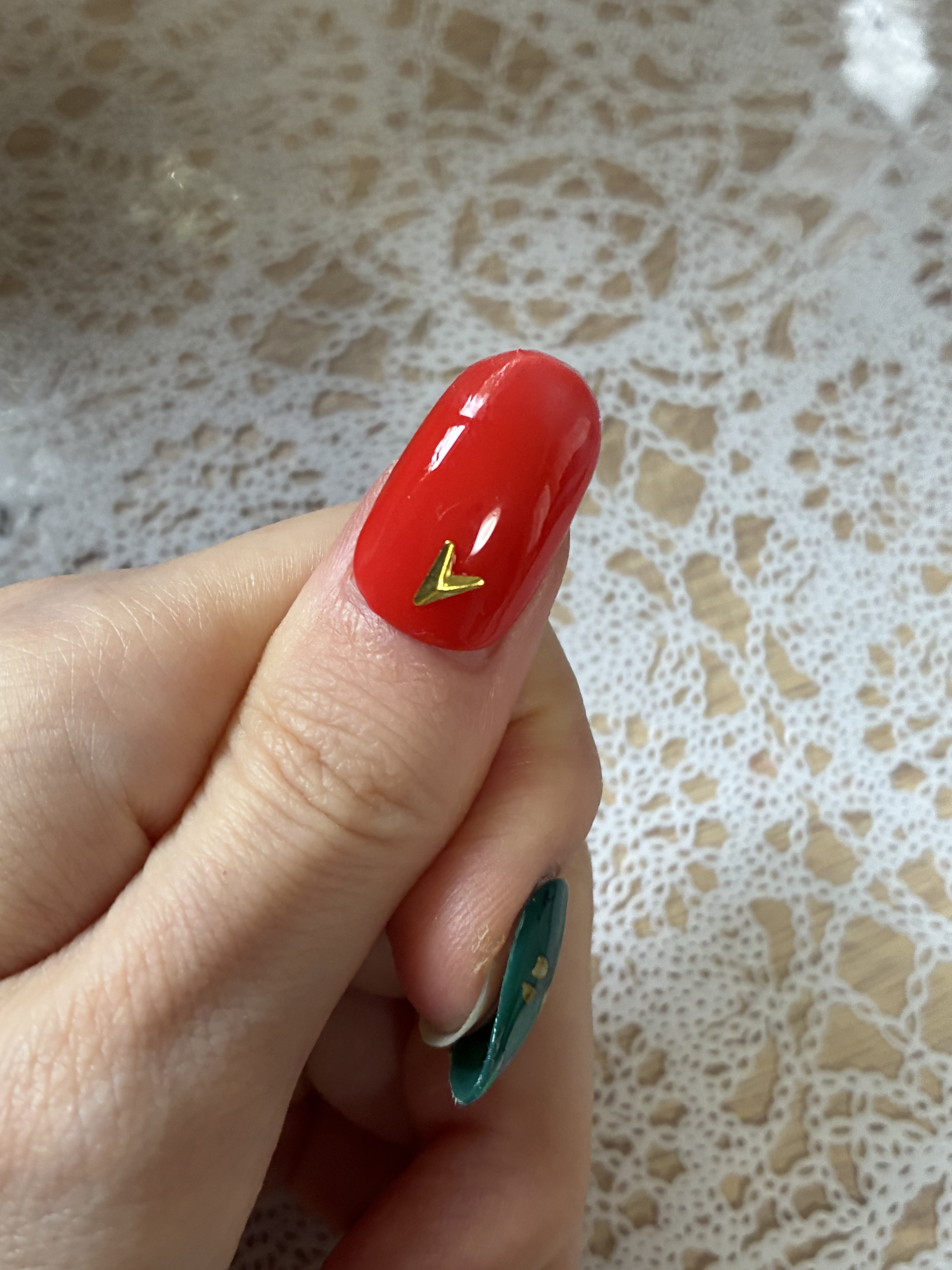 ジェルネイル（ライト対応）/セリア/ジェルネイルを使ったクチコミ（3枚目）