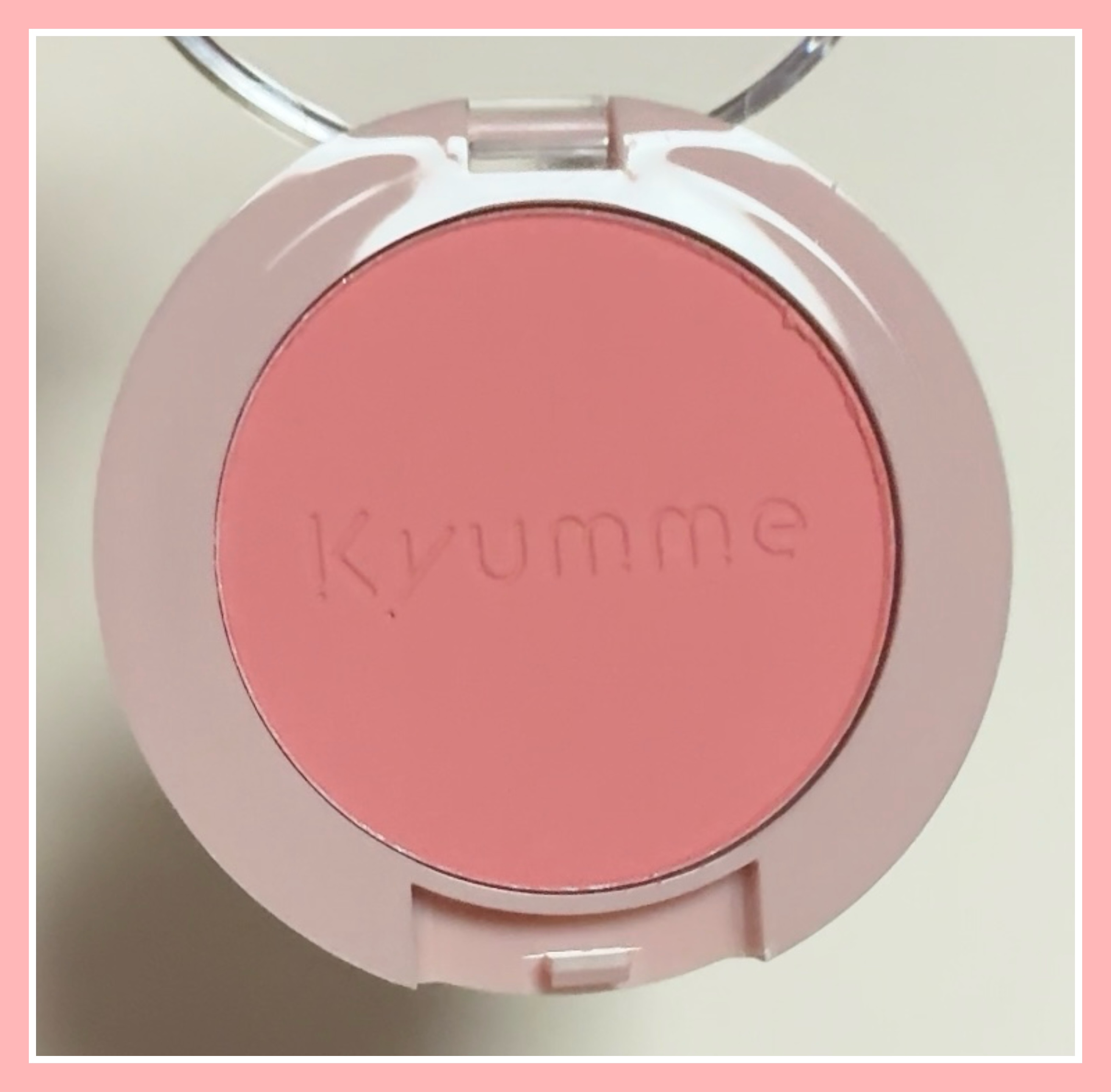 KM パウダーチーク/DAISO/パウダーチークを使ったクチコミ（3枚目）