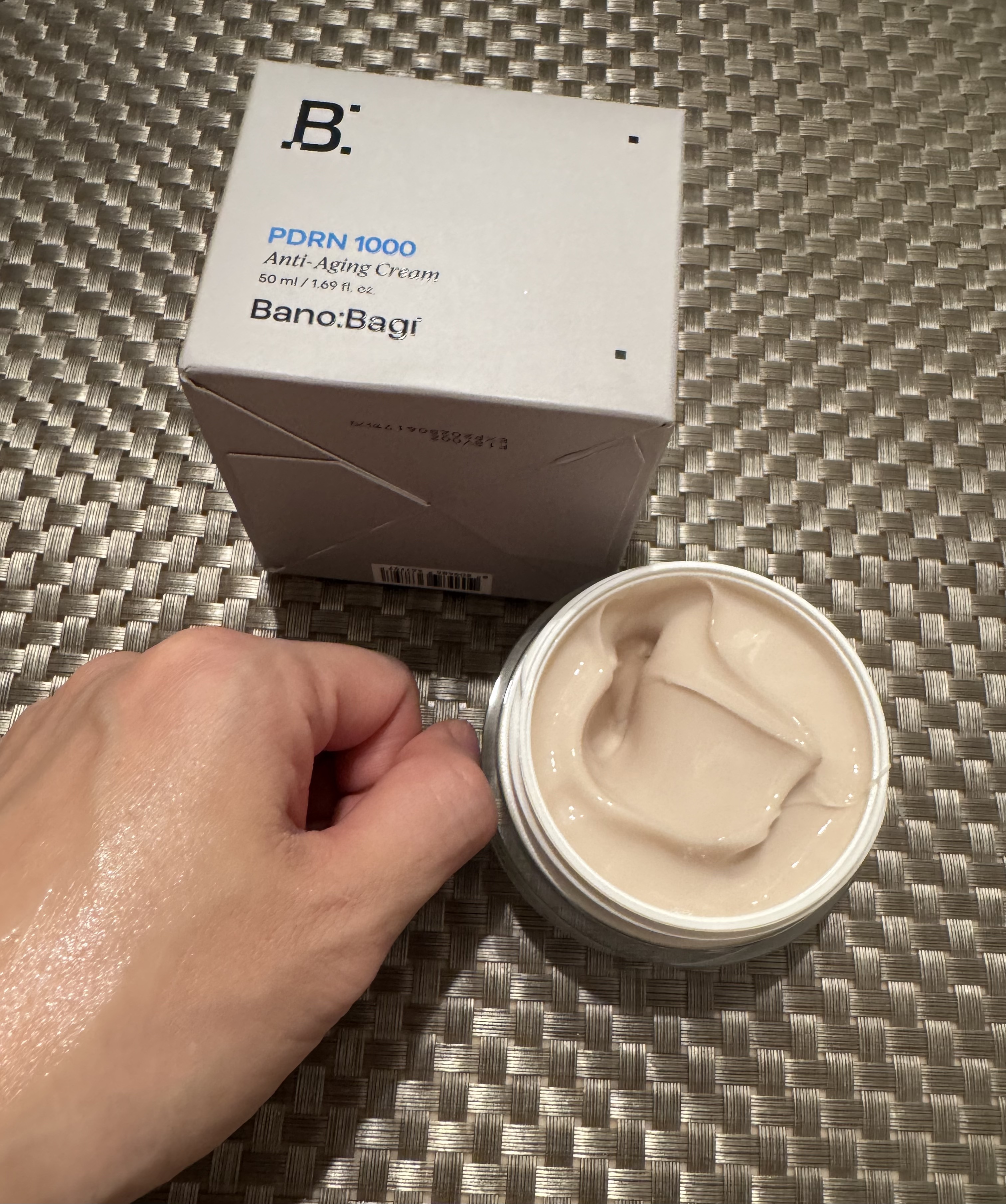 PDRNアンチエイジングクリーム/BANOBAGI/フェイスクリームを使ったクチコミ（3枚目）