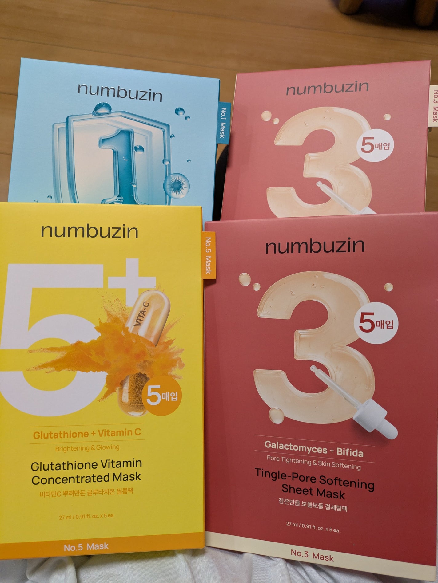 3番 すべすべキメケアシートマスク/numbuzin/シートマスク・パックを使ったクチコミ(1枚目)