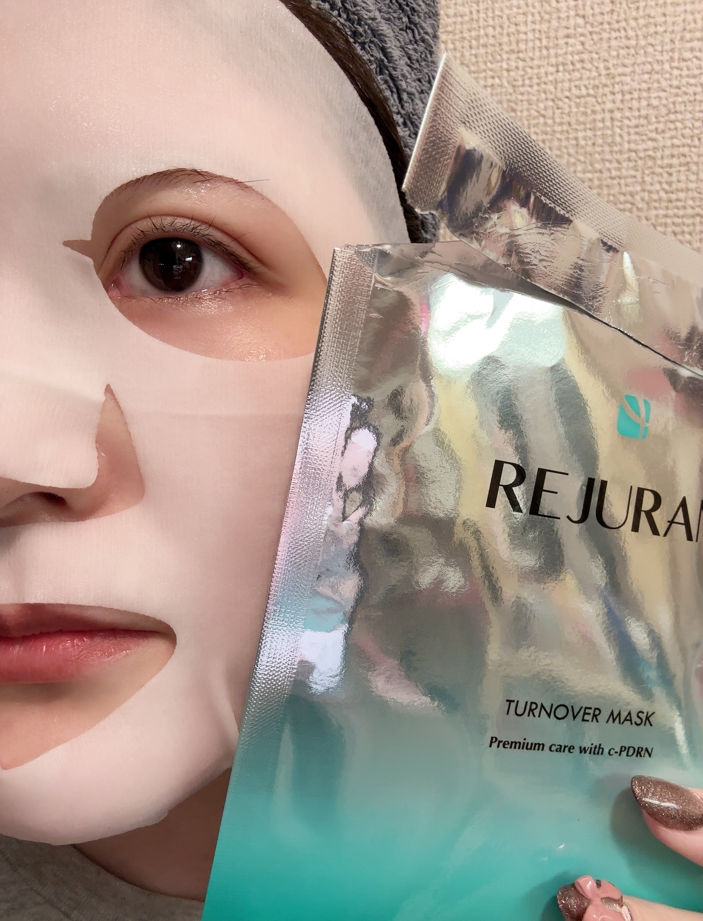 REJURAN ターンオーバーマスク(5枚入り)/REJURAN COSMETICS/シートマスク・パックを使ったクチコミ（3枚目）