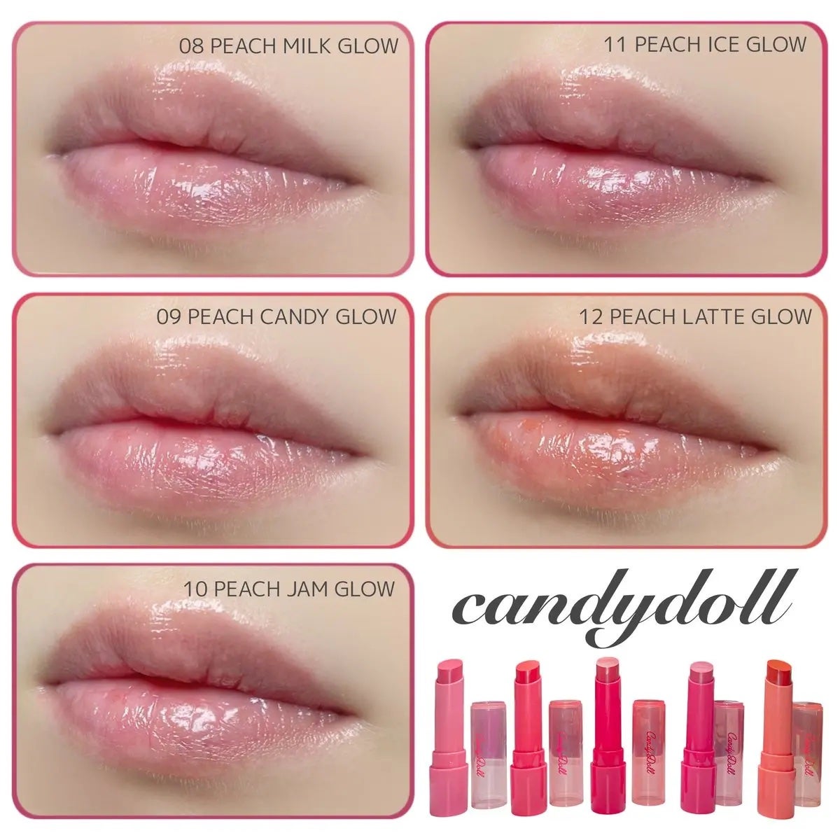 モイスチャーリップスティック/CandyDoll/口紅を使ったクチコミ(4枚目)