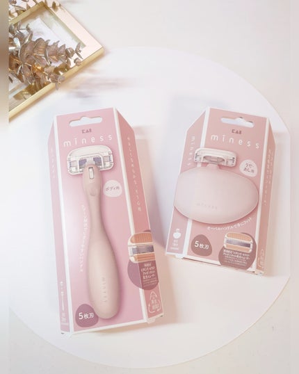 miness ボディ用カミソリ 替刃2個付/貝印/シェーバーを使ったクチコミ(9枚目)